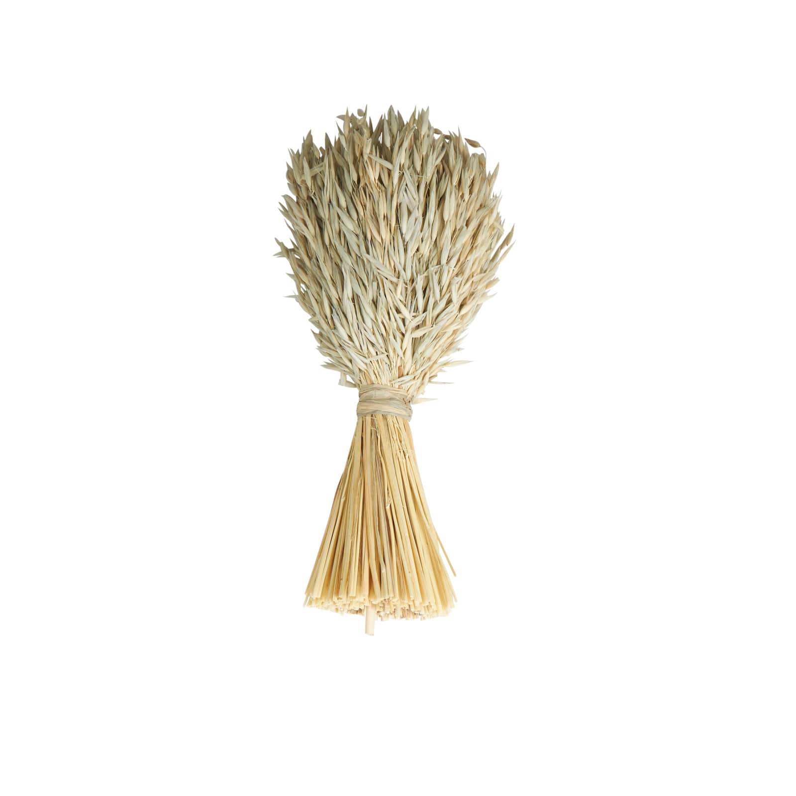 17" Beige Wheat Stalk Grass Bundle Natural Foliage