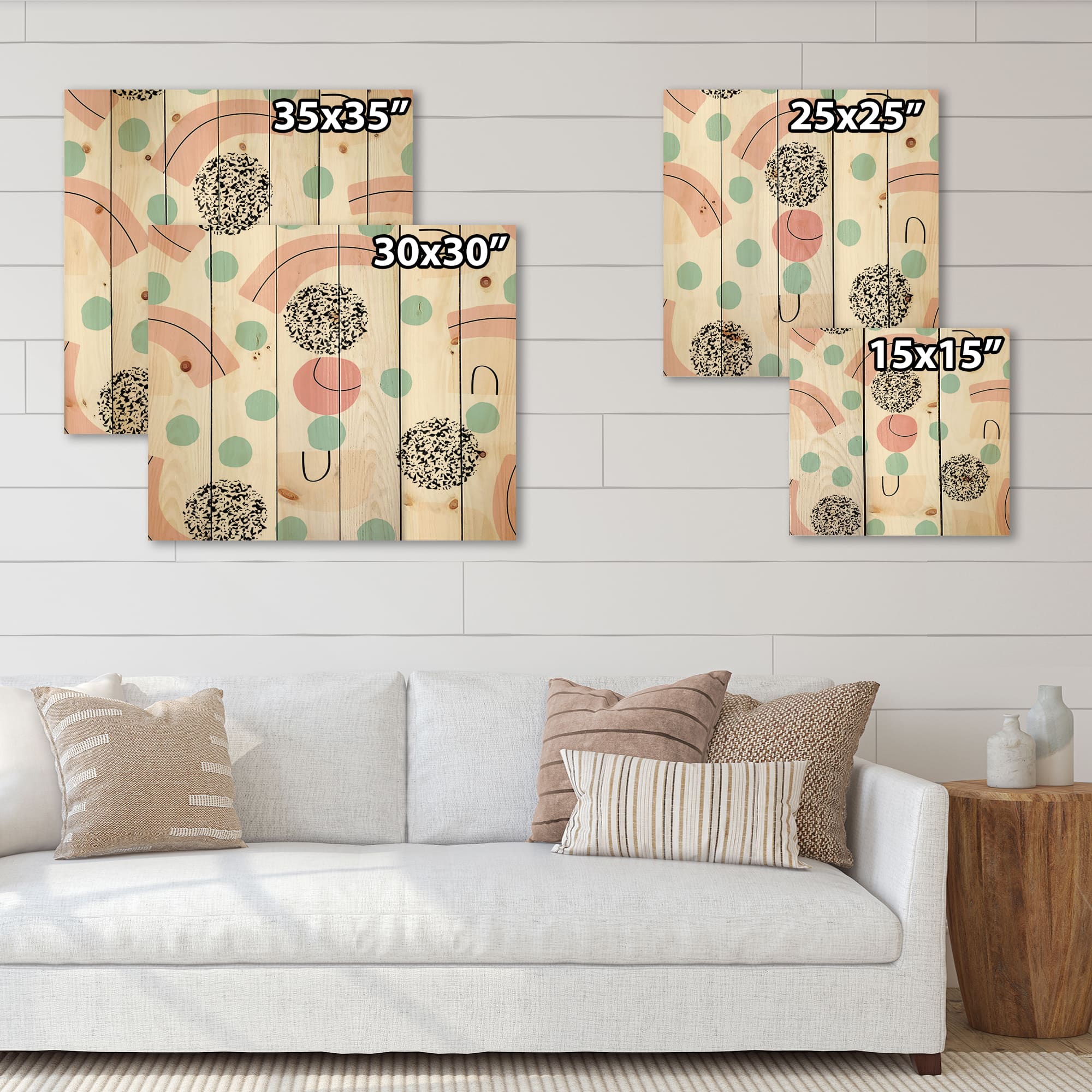 Designart - Organic and Elements In Pastel Tones