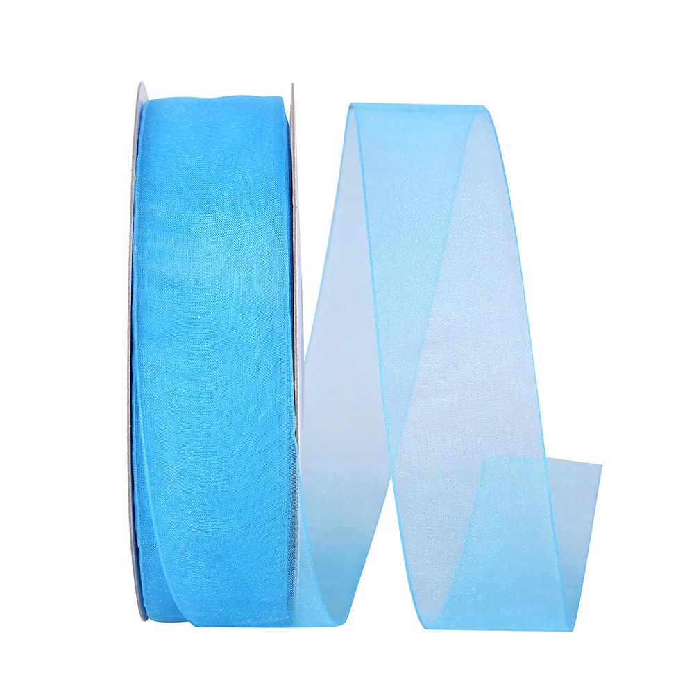 JAM Paper 1.5" x 100yd. Sheer Chiffon Mono Ribbon