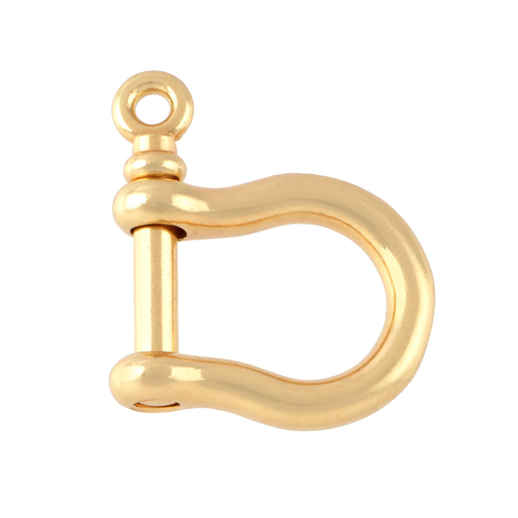24mm U-Buckle Metal Clasp Charm Connector by Bead Landing™