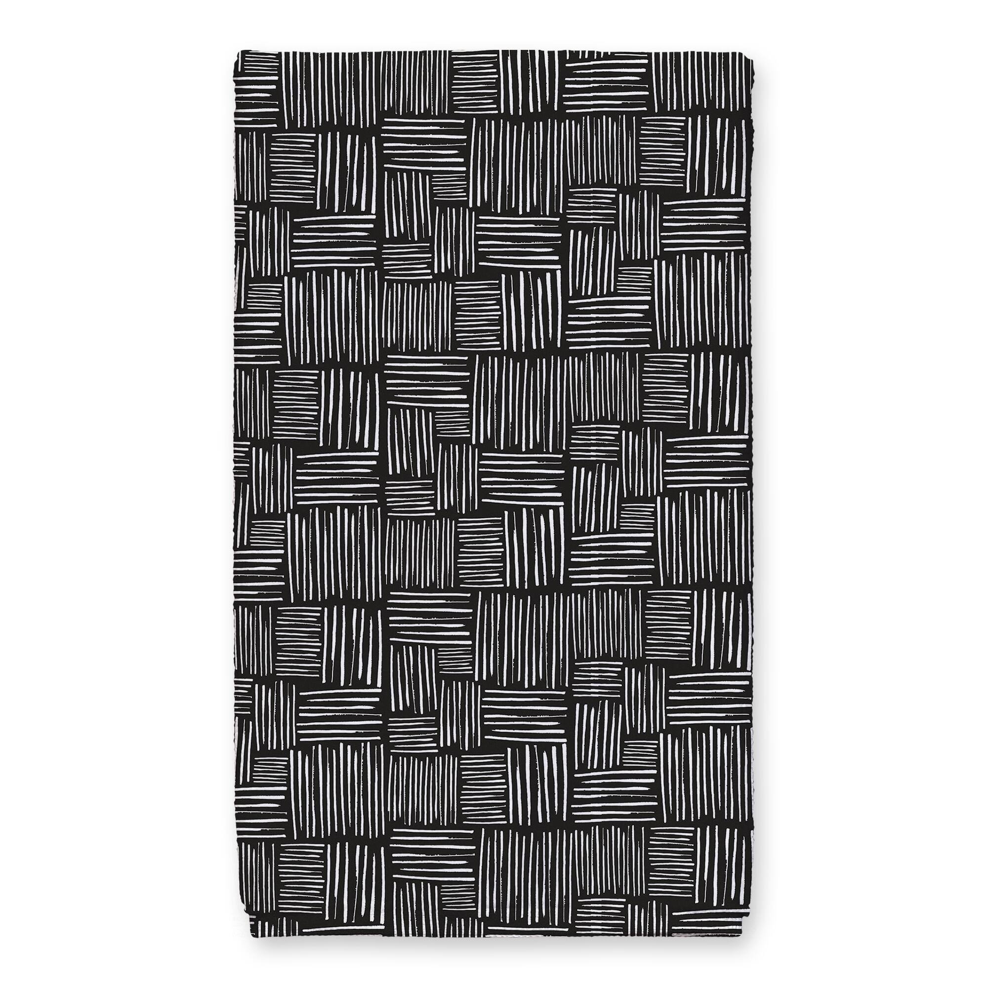 Block Print Tomatoes 16" x 25" Tea Towel - Set of 2