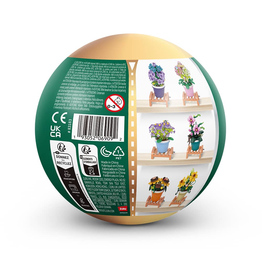 MAX Premium Garden Building Bricks Blind Pack