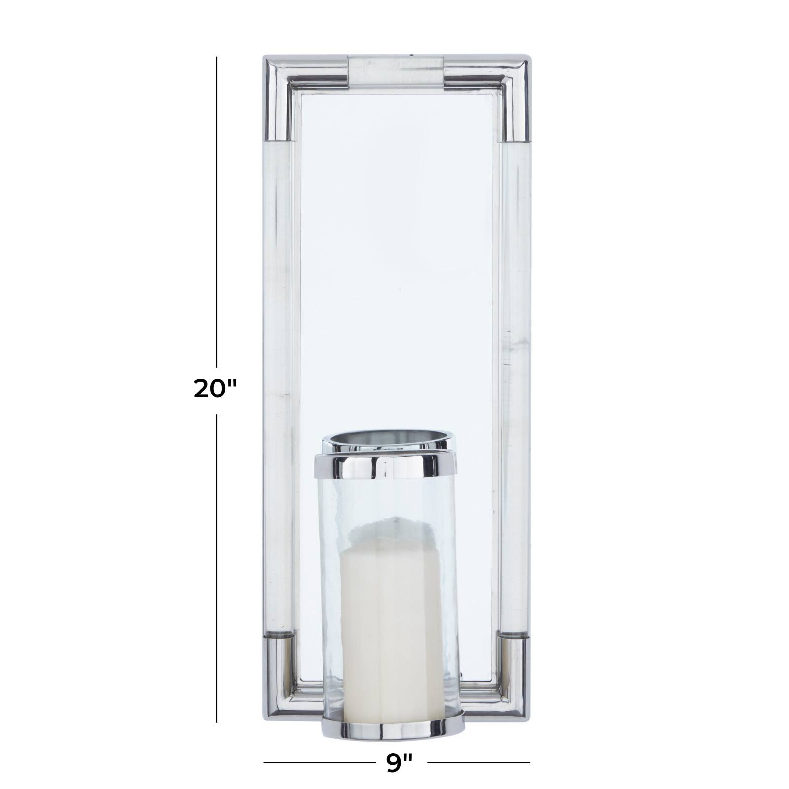 Silver Contemporary Wall Sconces