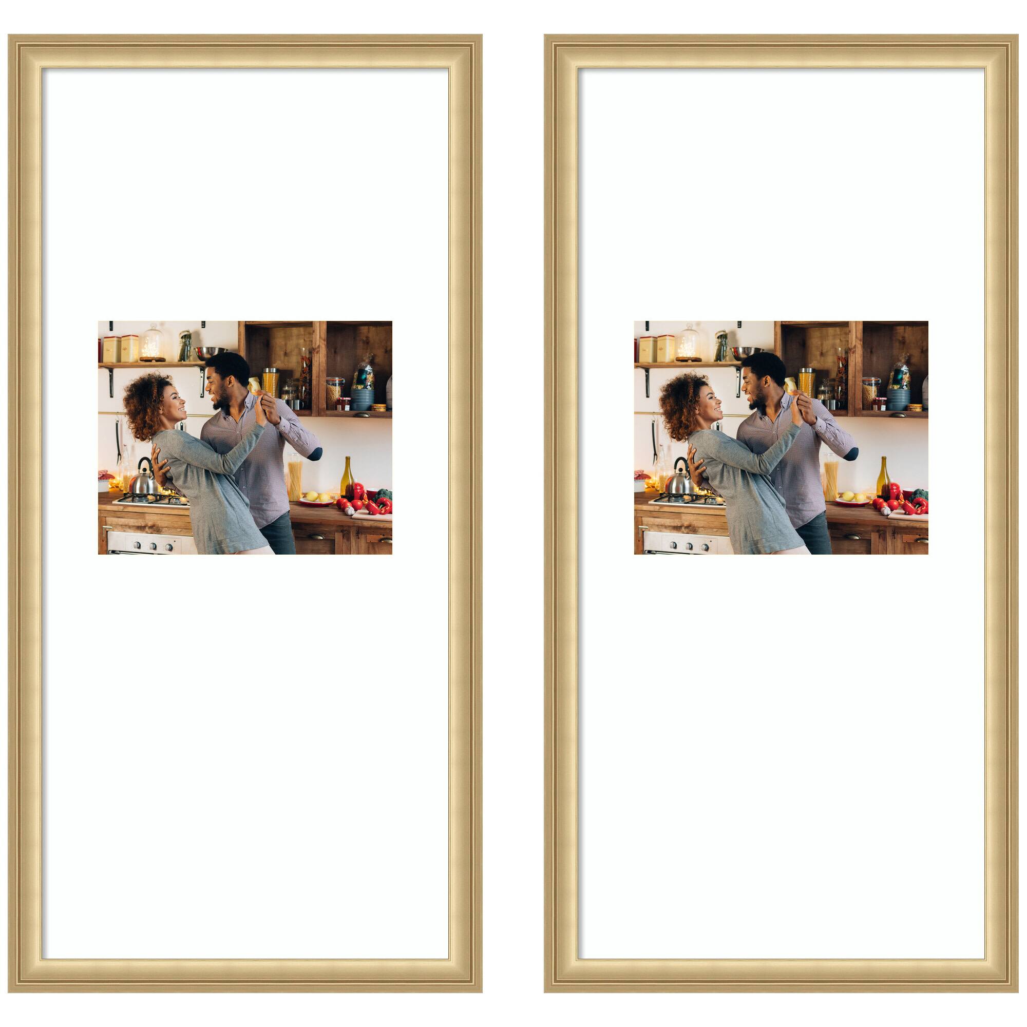Kate and Laurel Florence Gold Photo Frame Set