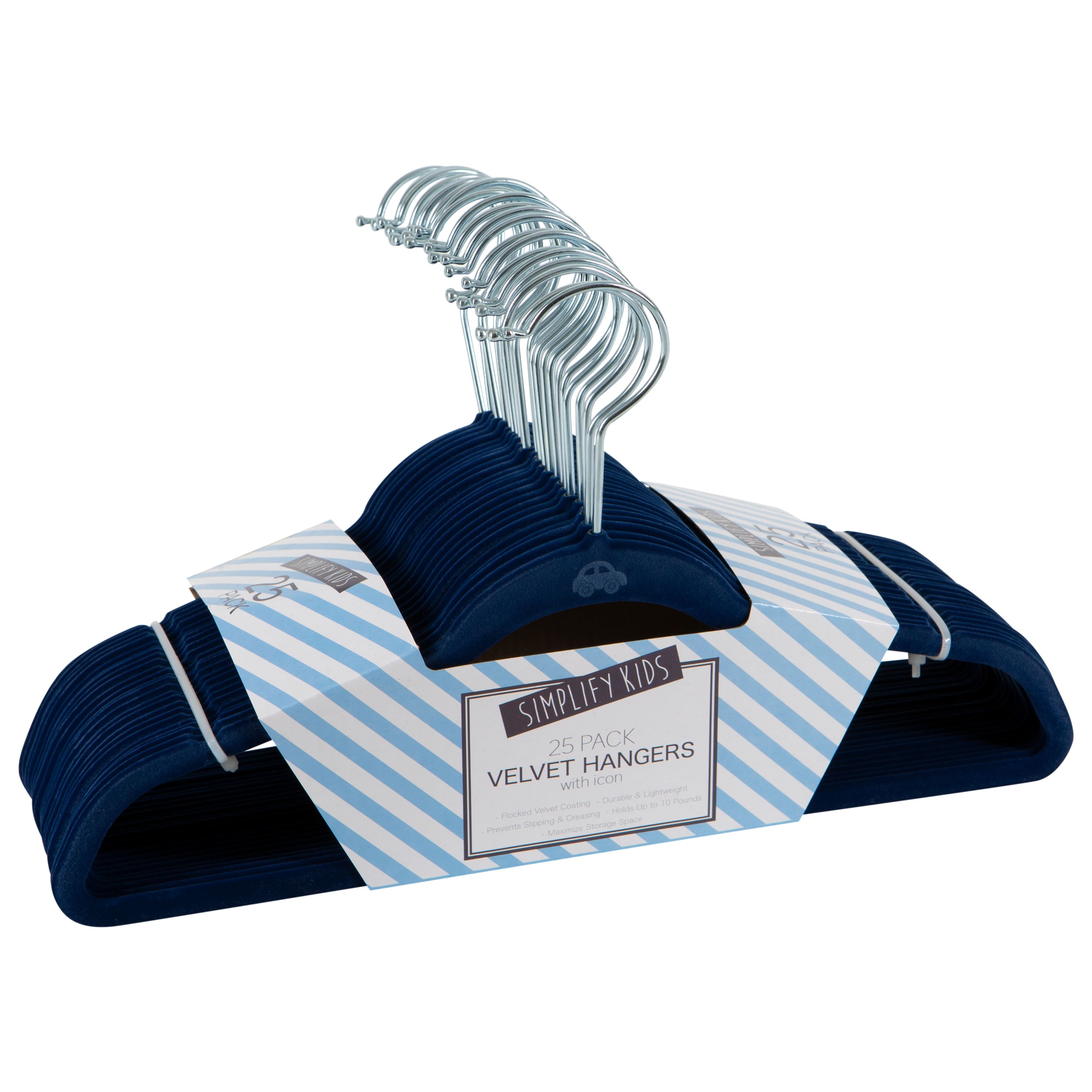 Simplify Kids Velvet Hangers