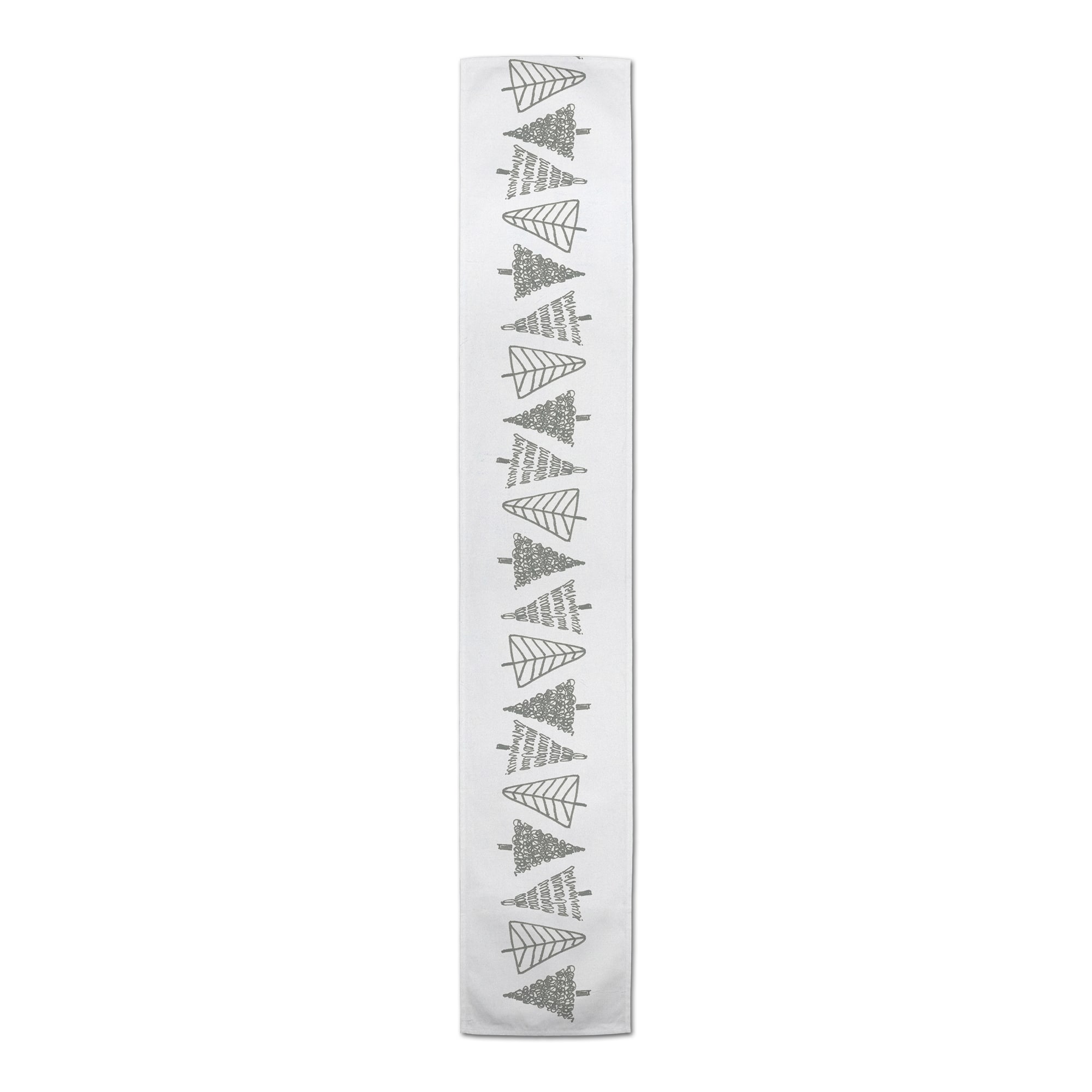 Tree Doodle 16" x 90" Cotton Twill Runner
