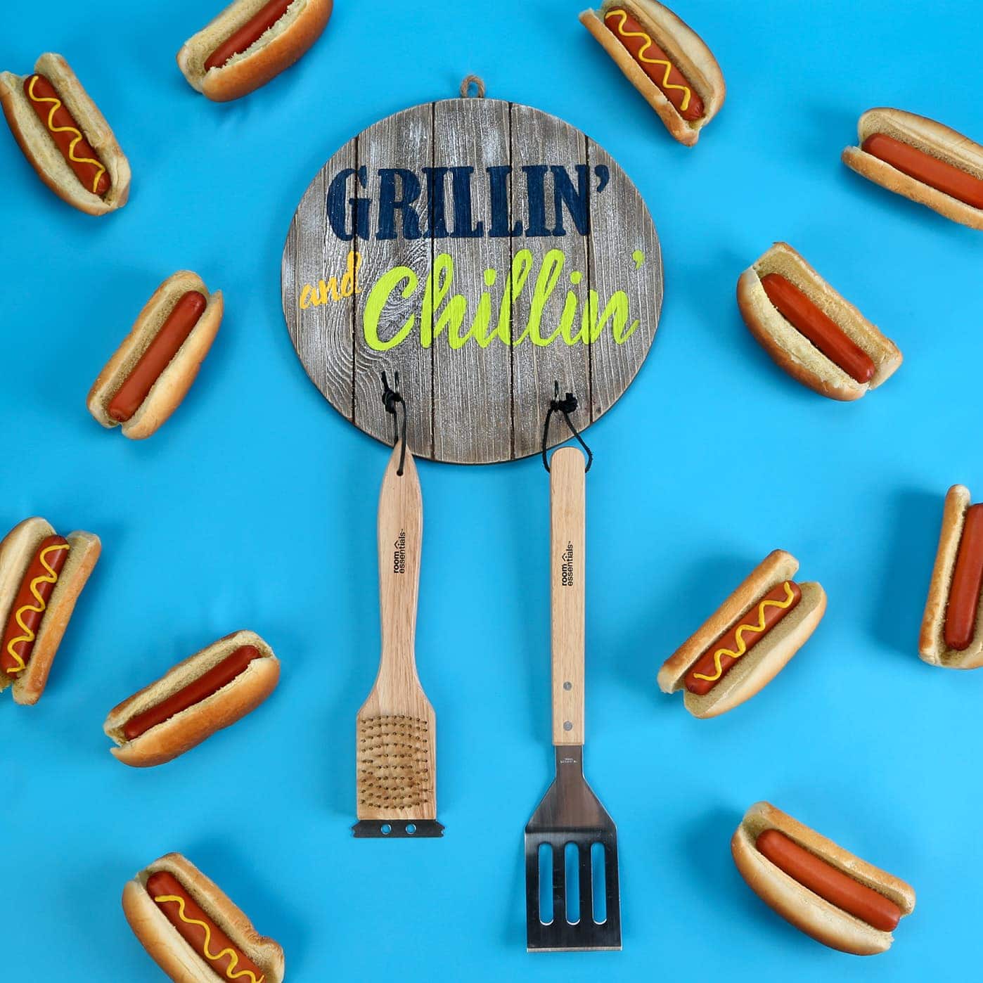 BBQ Tool Holder, Grillin' & Chillin'
