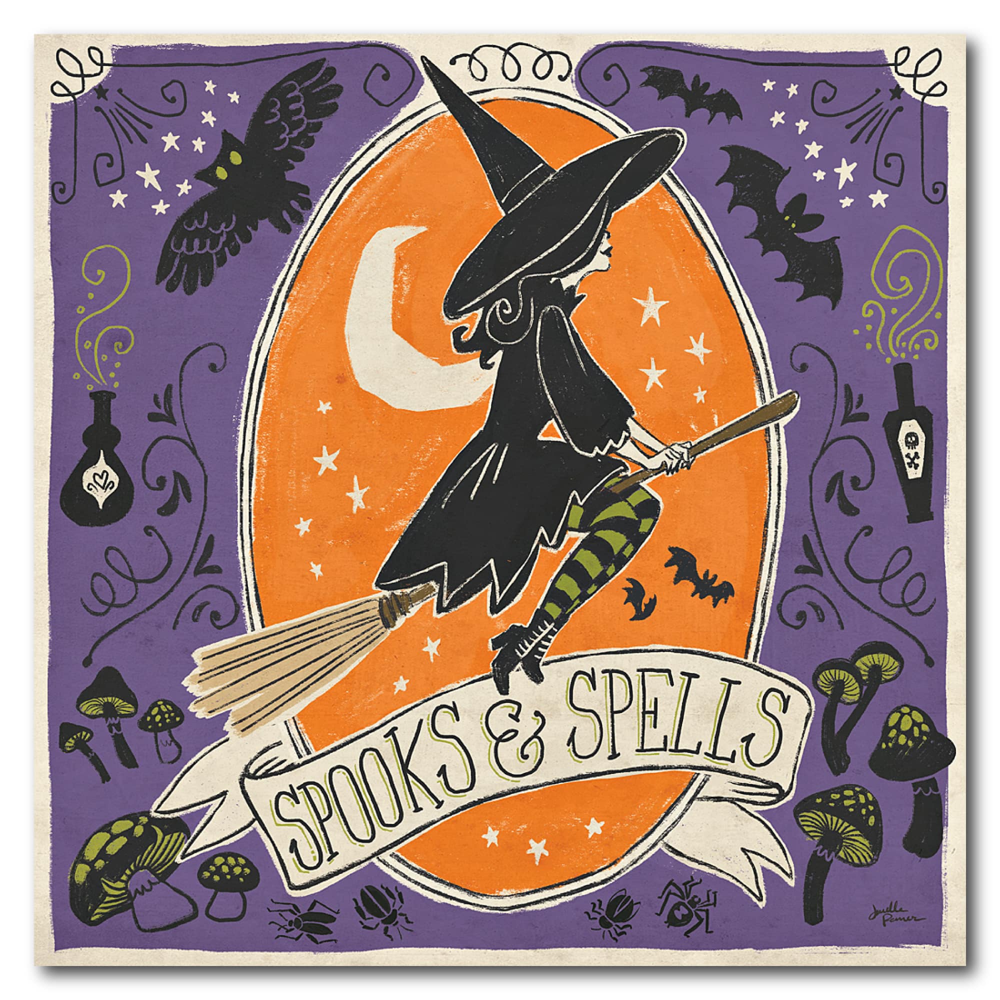 Courtside Market® Spooks & Spells Gallery-Wrapped Canvas Wall Art