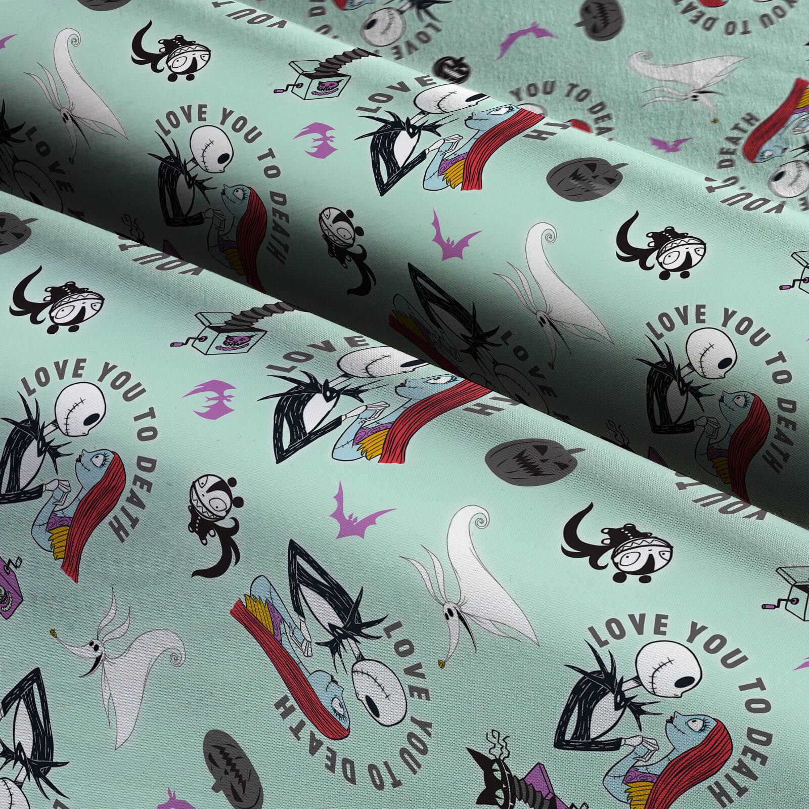 Disney® Nightmare Before Christmas Love You to Death Cotton Fabric