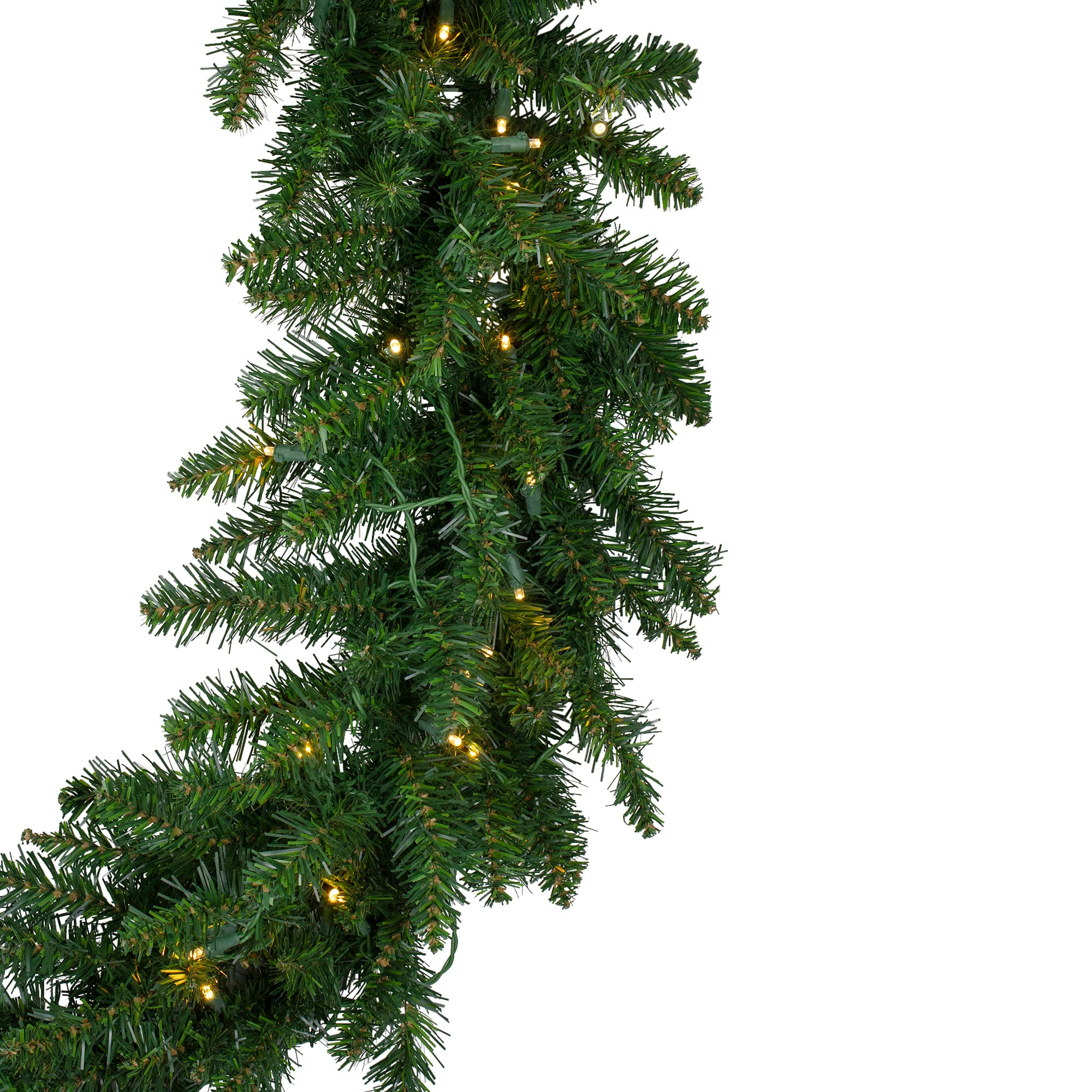 6ft. Pre-Lit Buffalo Fir Commercial Artificial Christmas Wreath