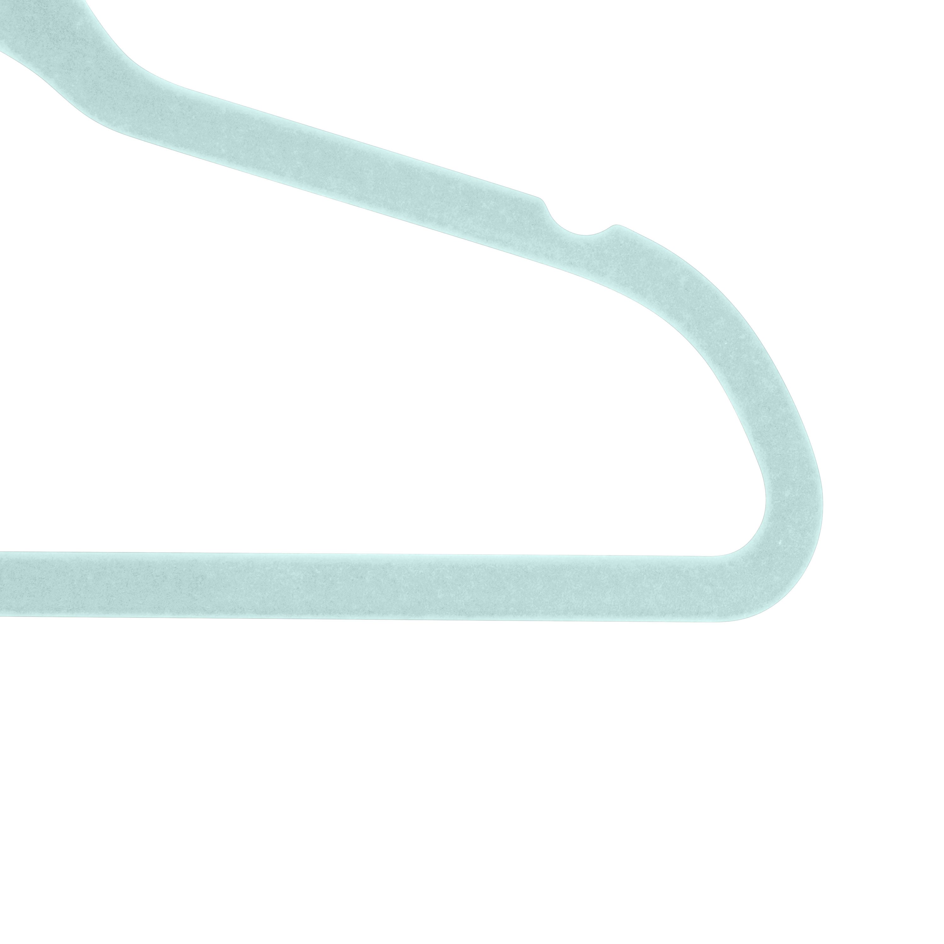 Simplify Super Slim Velvet Hangers with Gold Hook, 10ct.