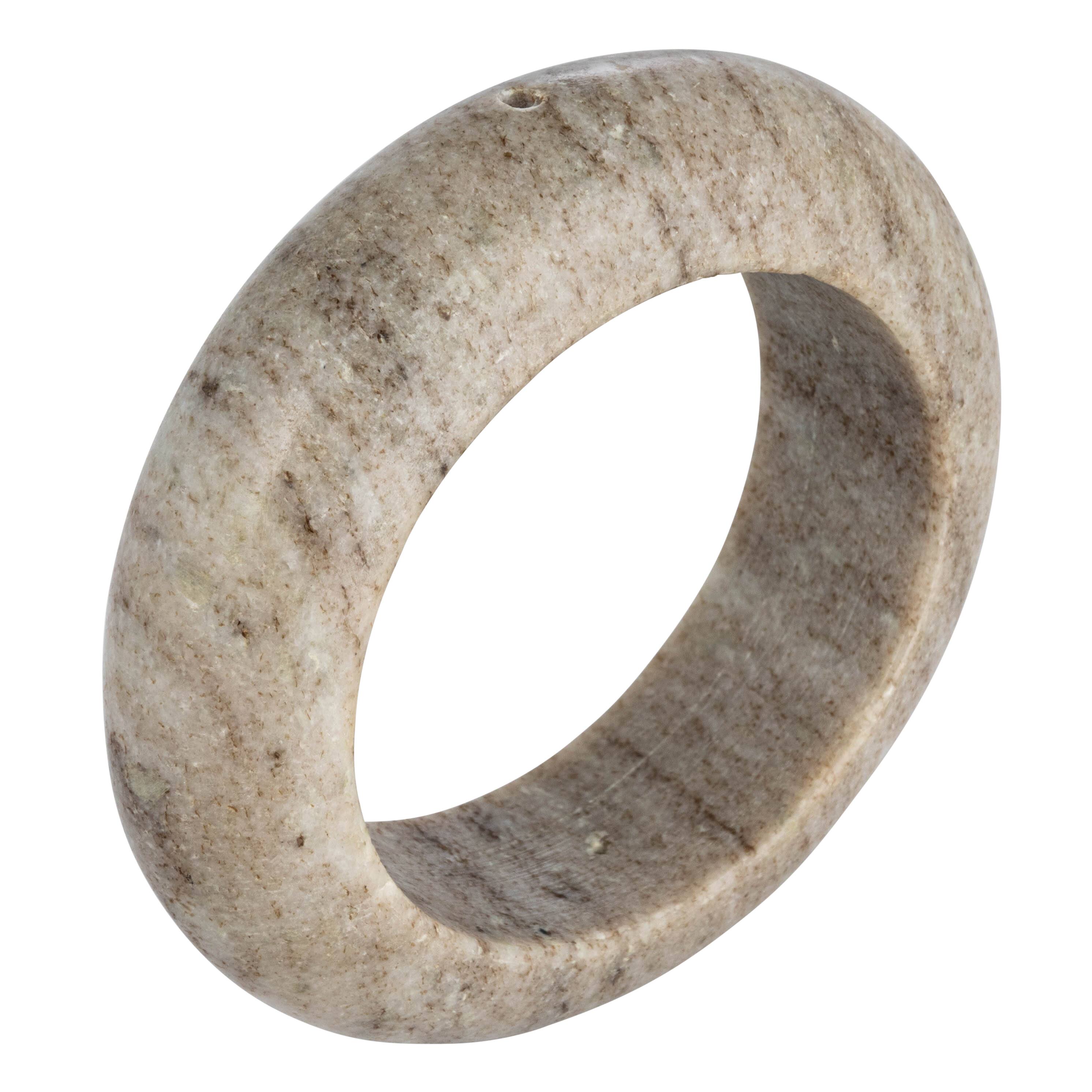 Hello Honey® 6" Beige Modern Marble Circle Incense Holder