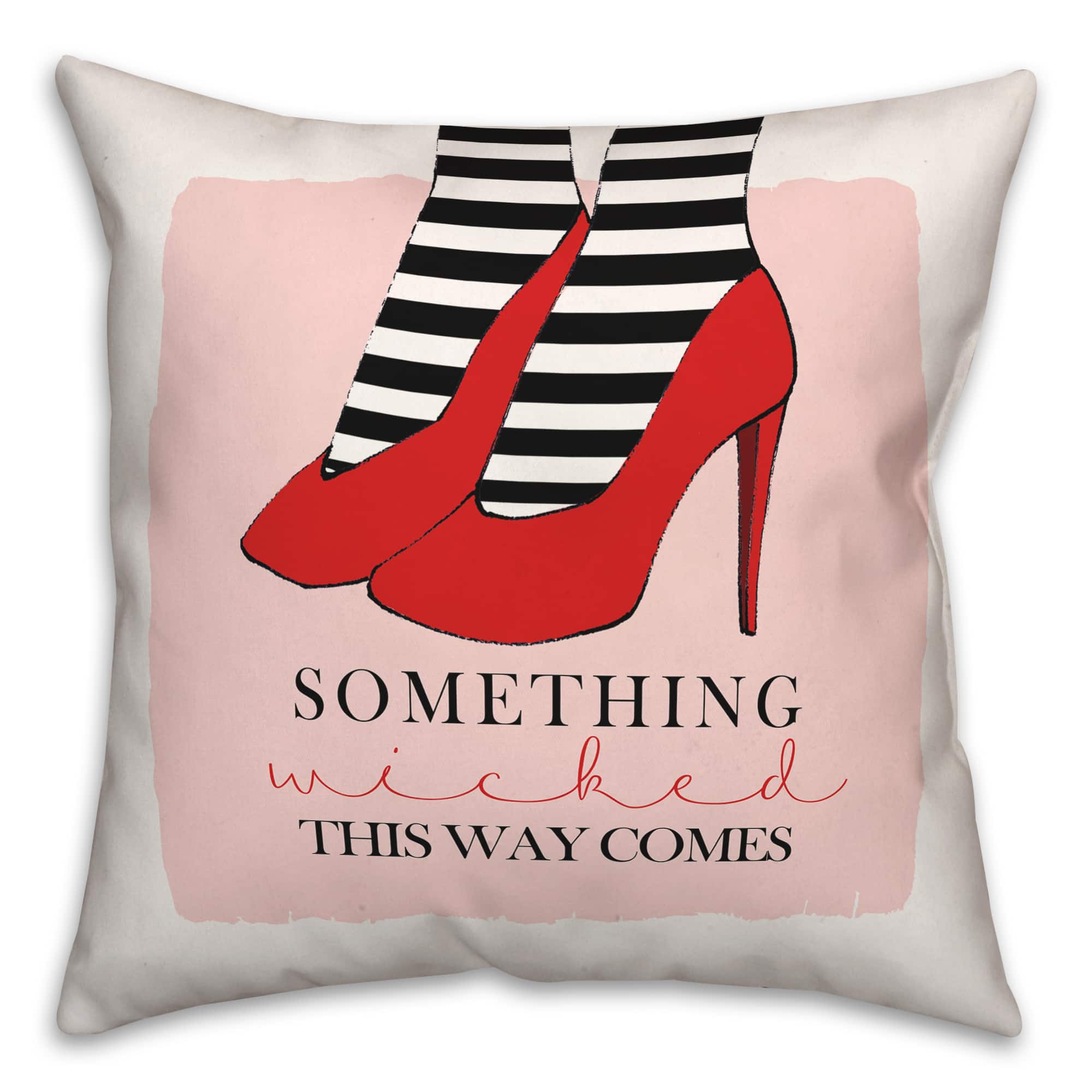 Something Wicked Throw Pillow