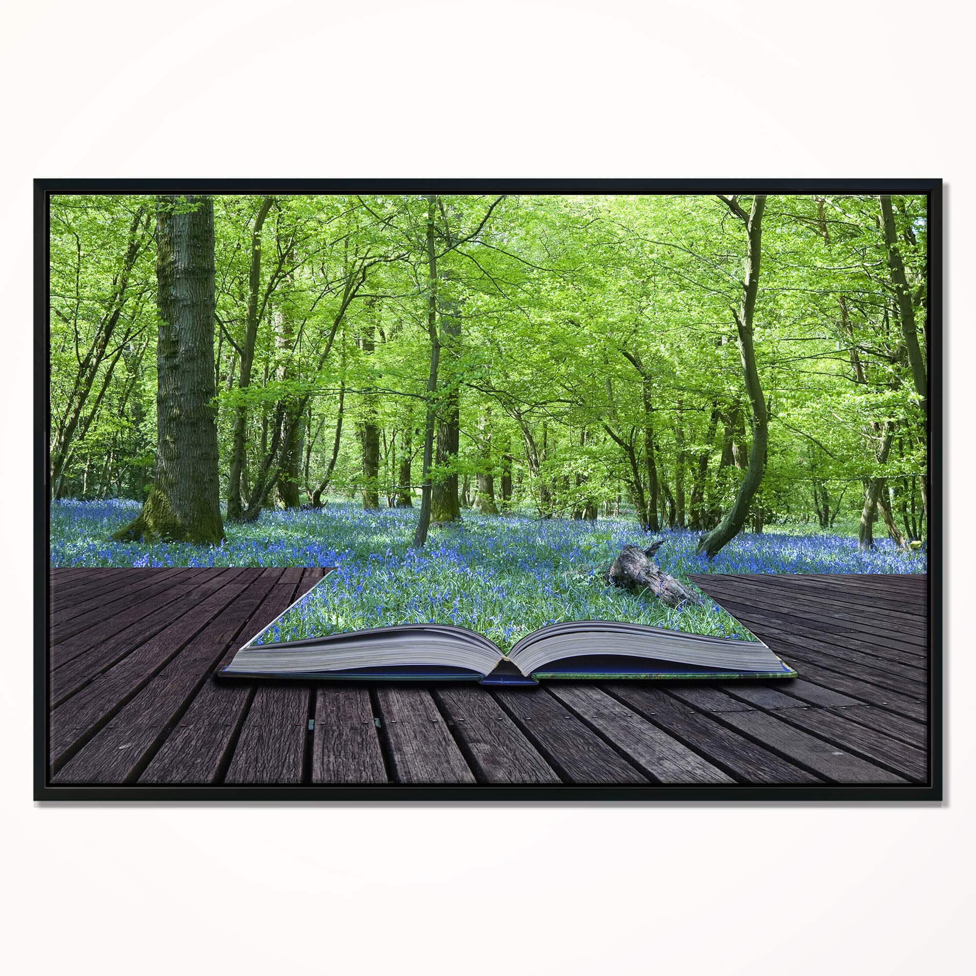 Designart - Open Book to Green Forest
