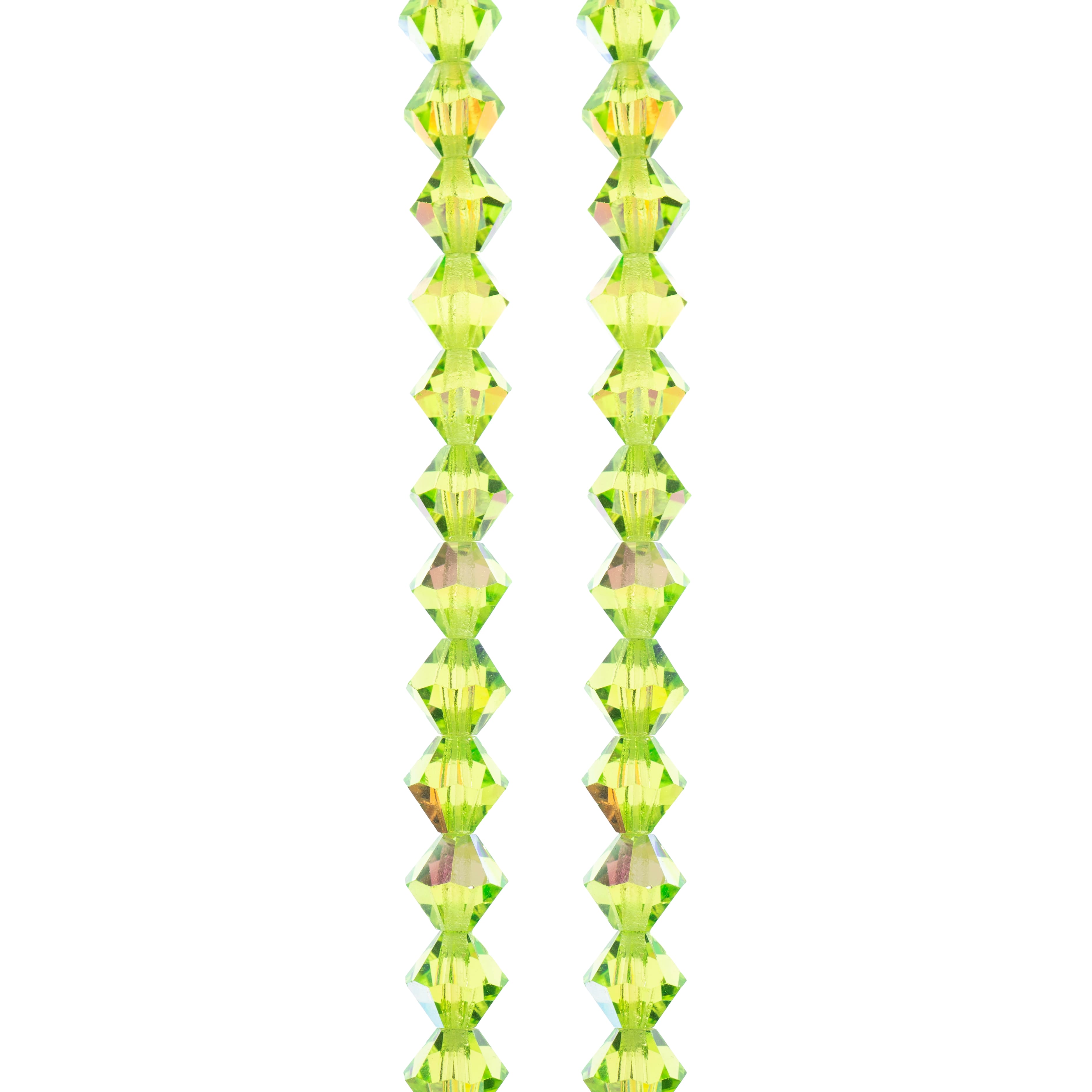12 Pack: Preciosa Glass Crystal Bicone Beads, 6mm by Bead Landing™