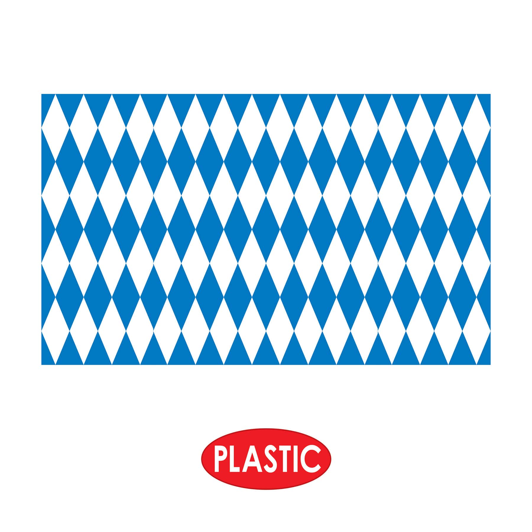 Beistle 30ft. Blue and White Oktoberfest Backdrop