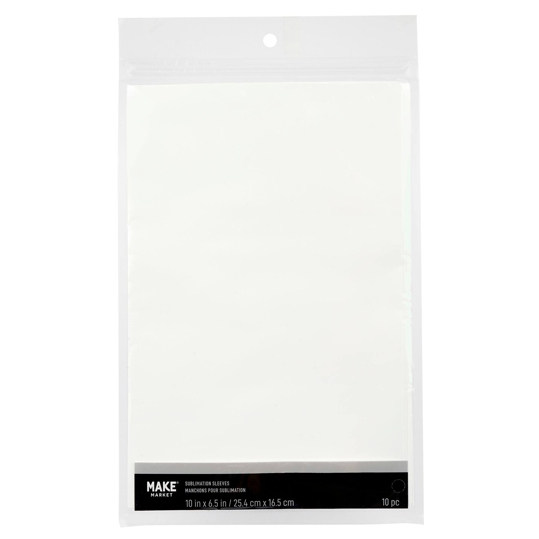 6 Packs: 10 ct. (60 total) Sublimation Sleeves by Make Market®