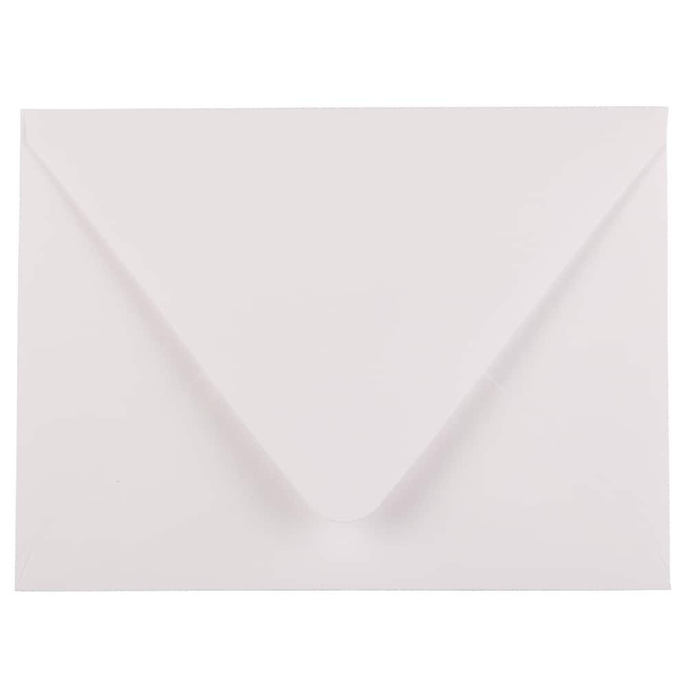 JAM Paper 4.375" x 5.75" Invitation Envelopes with Euro Flap, 50ct.
