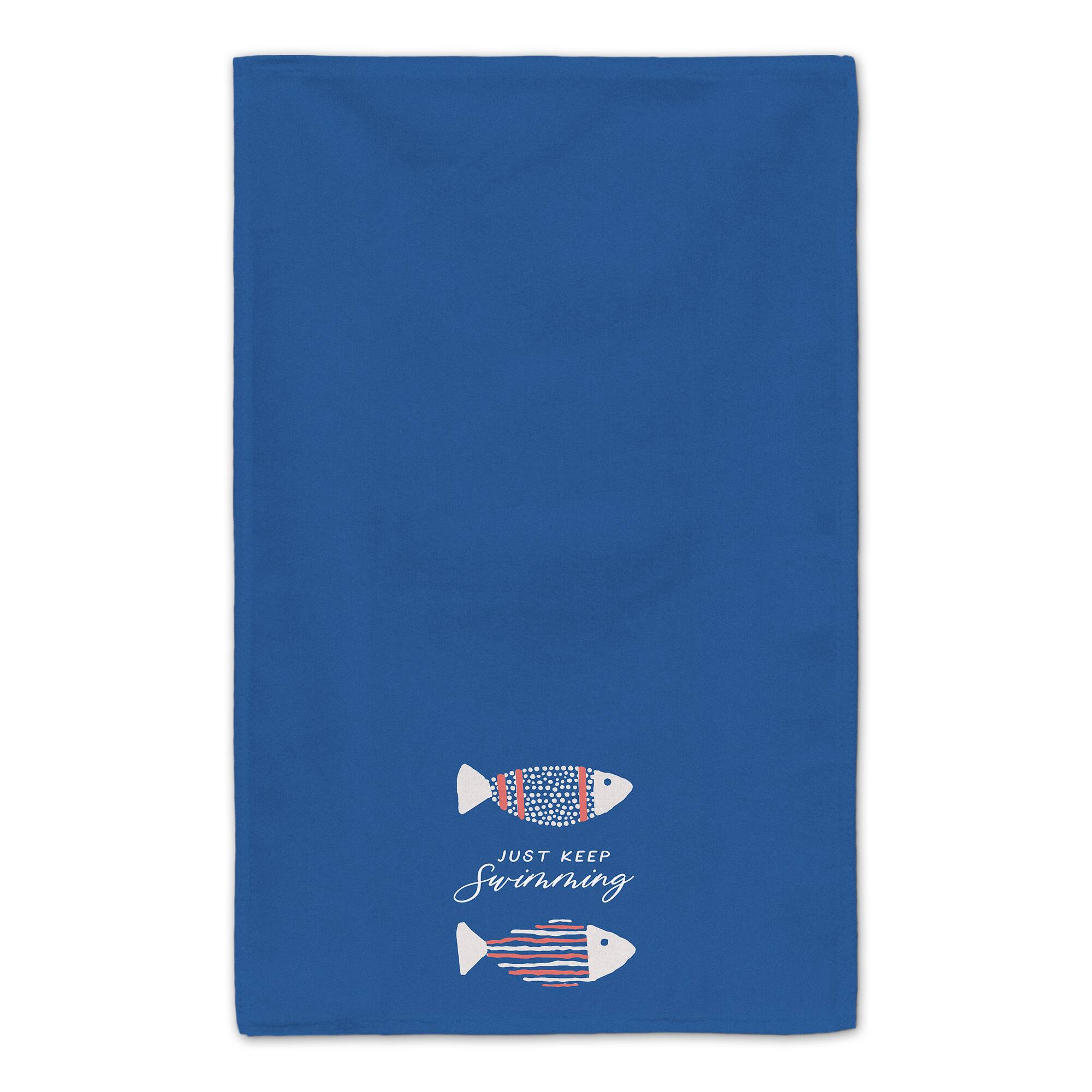 Just Keep Swimming Tea Towel Set