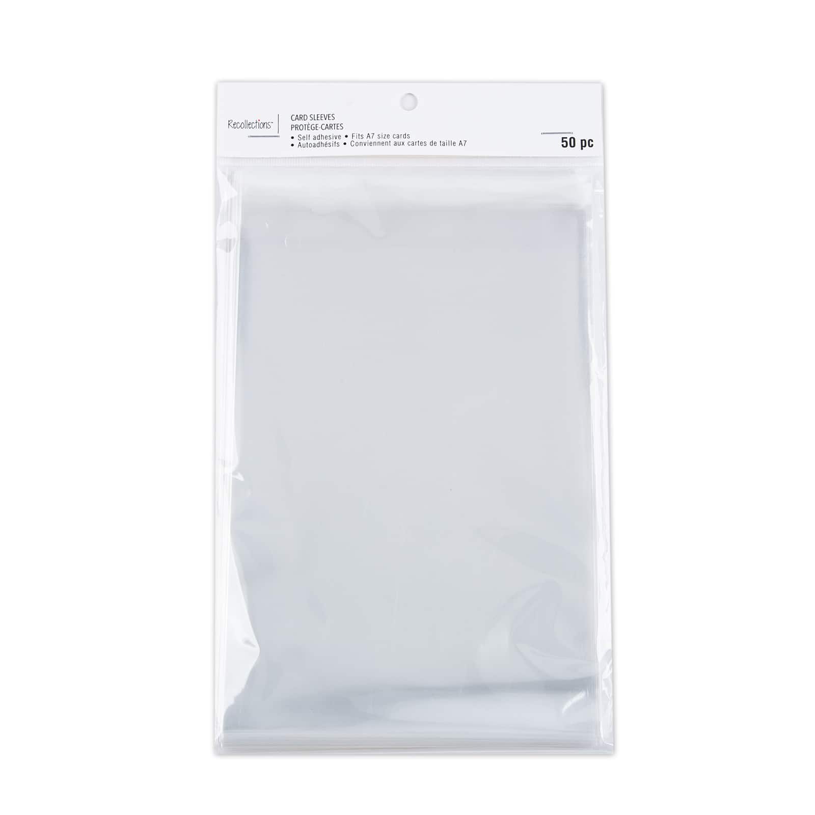 Clear Card Sleeves by Recollections, 5" x 7" Clear Card Sleeves by Recollections, 5" x 7"