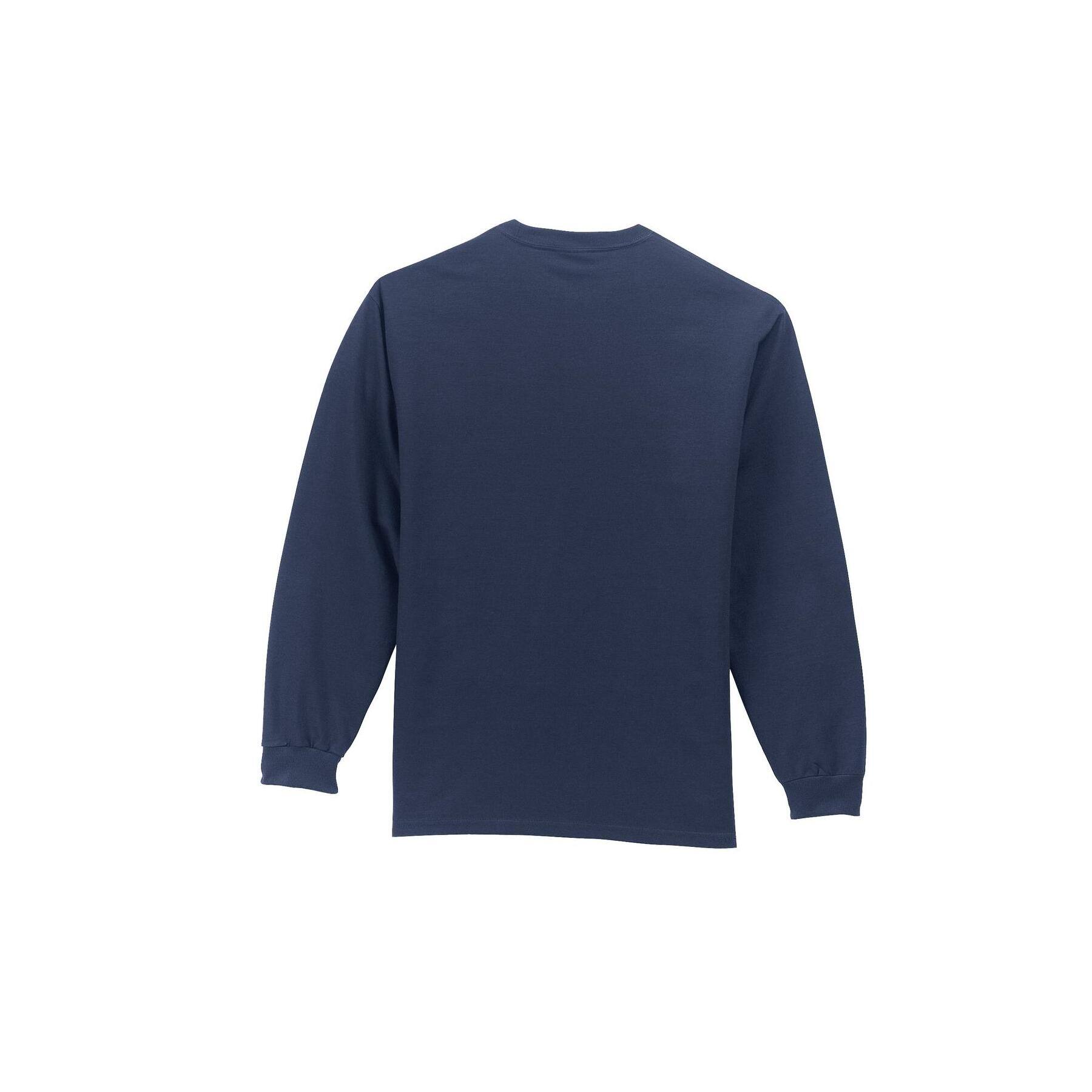 Port & Company® Long Sleeve Essential Pocket T-Shirt