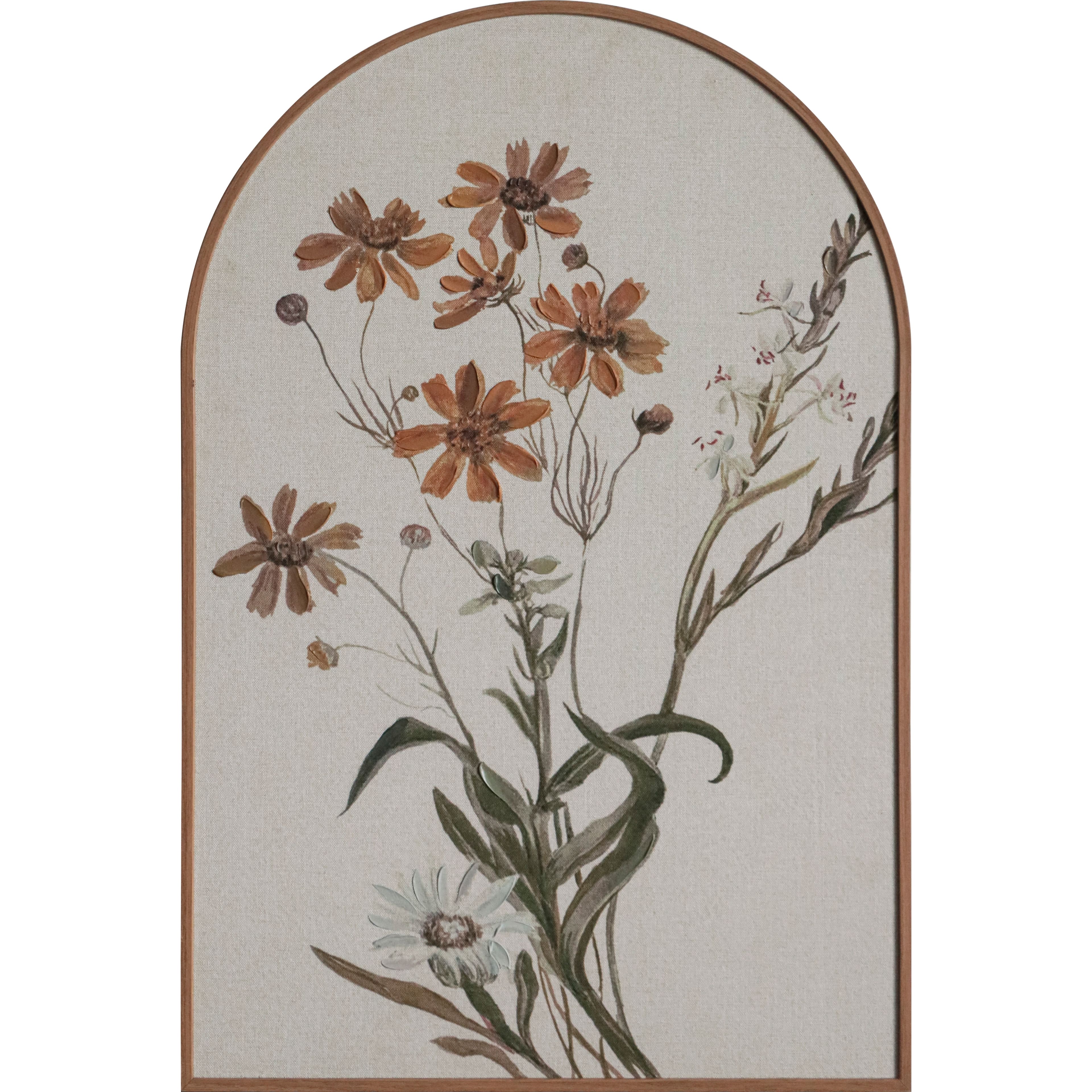 16" x 24" Rust Blossoms Wall Décor by Ashland®