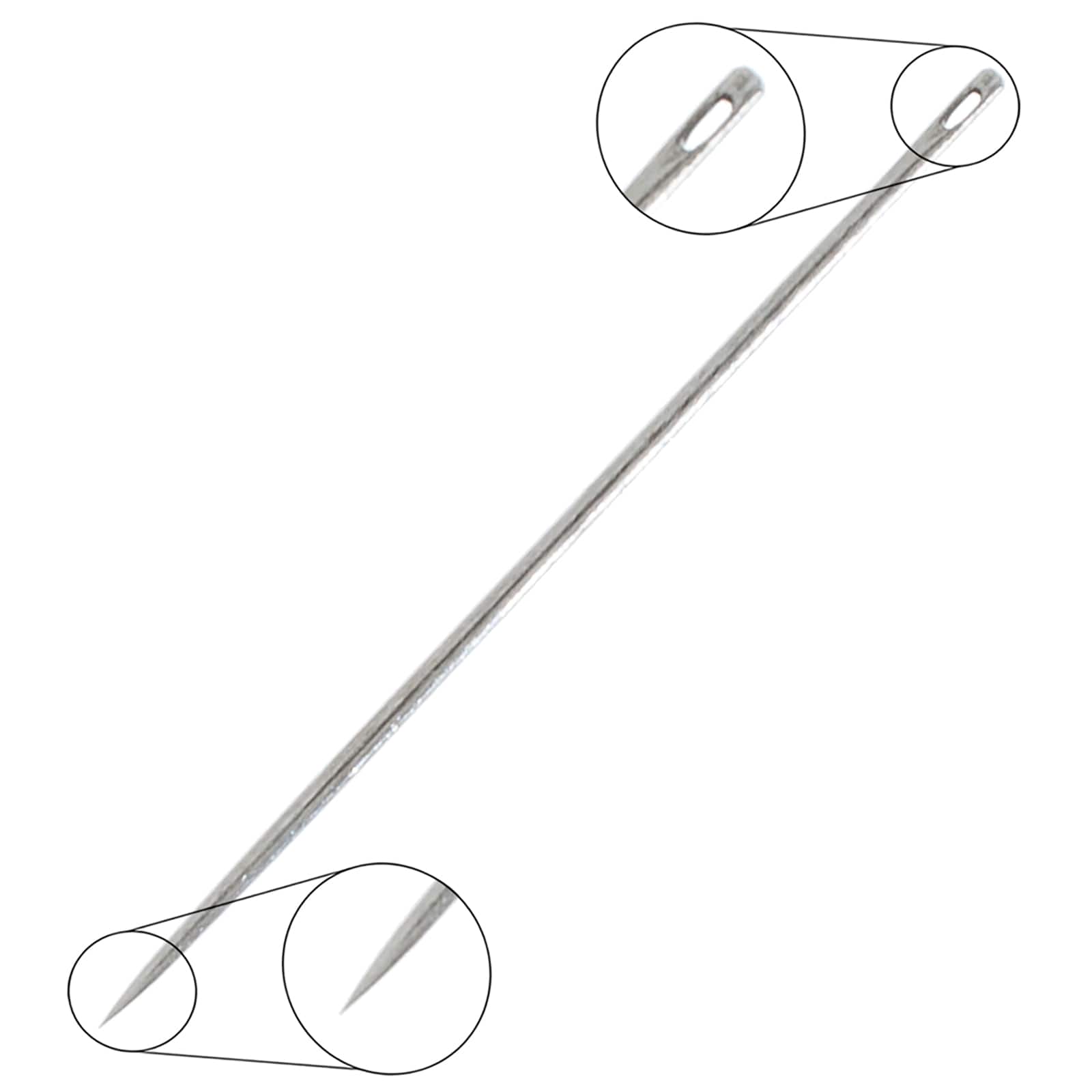 Tulip® Size 13 Japanese Quilting Beading Needles, 6ct.