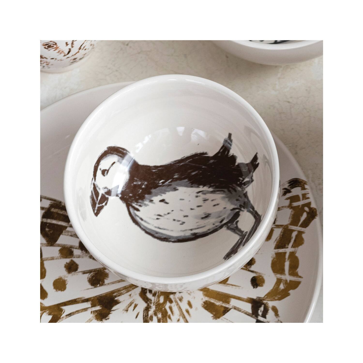 Hello Honey® 6" Sea Animal Designs Stoneware Cereal Bowl Dinnerware Set