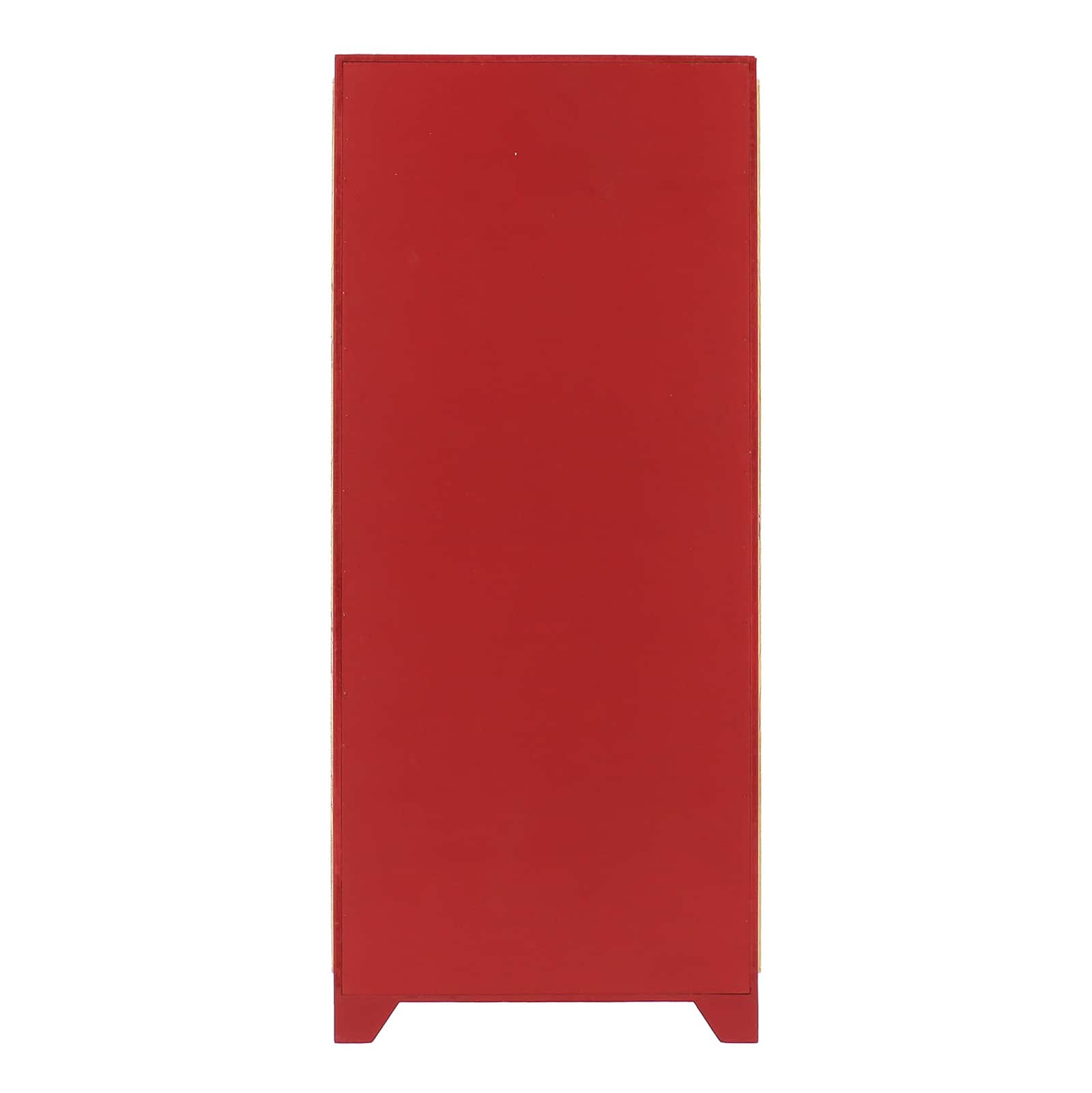 24" Red Zigzag Tabletop Shelf by Ashland®