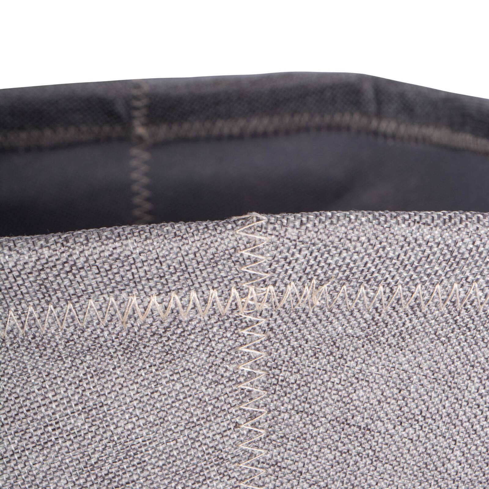 DII® 11" Zig Zag Stitch Trapezoid Fabric Bins, 2ct.