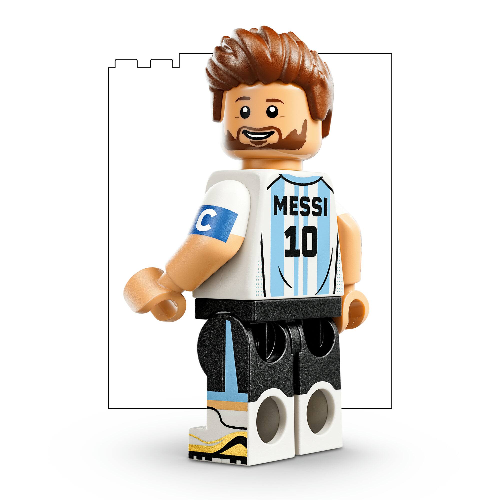 LEGO® Lionel Messi Soccer Highlights Football Editions Building Kit 43011