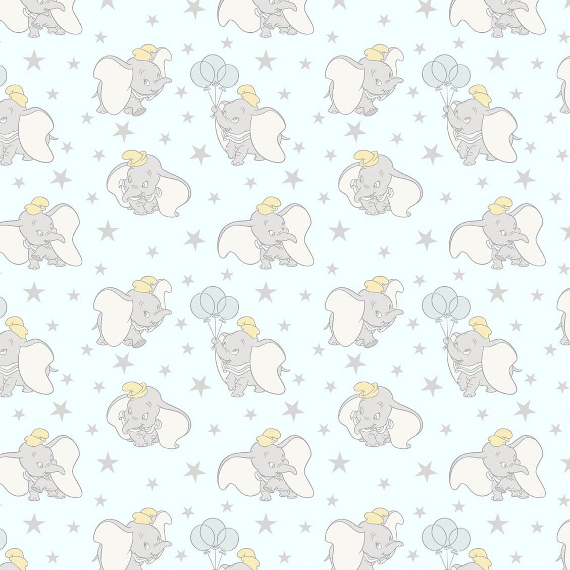 Disney® Dumbo Star Nursery Cotton Fabric