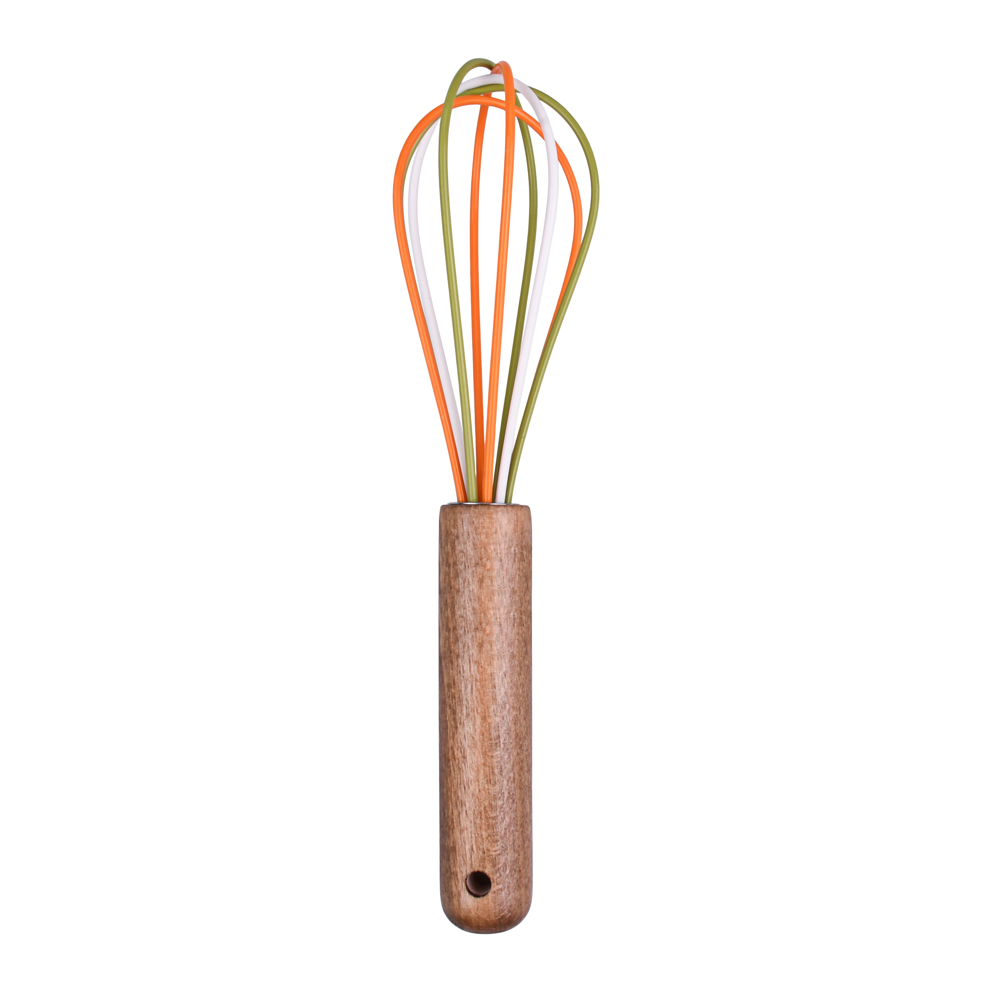 Mini Green & Orange Whisk by Makery™