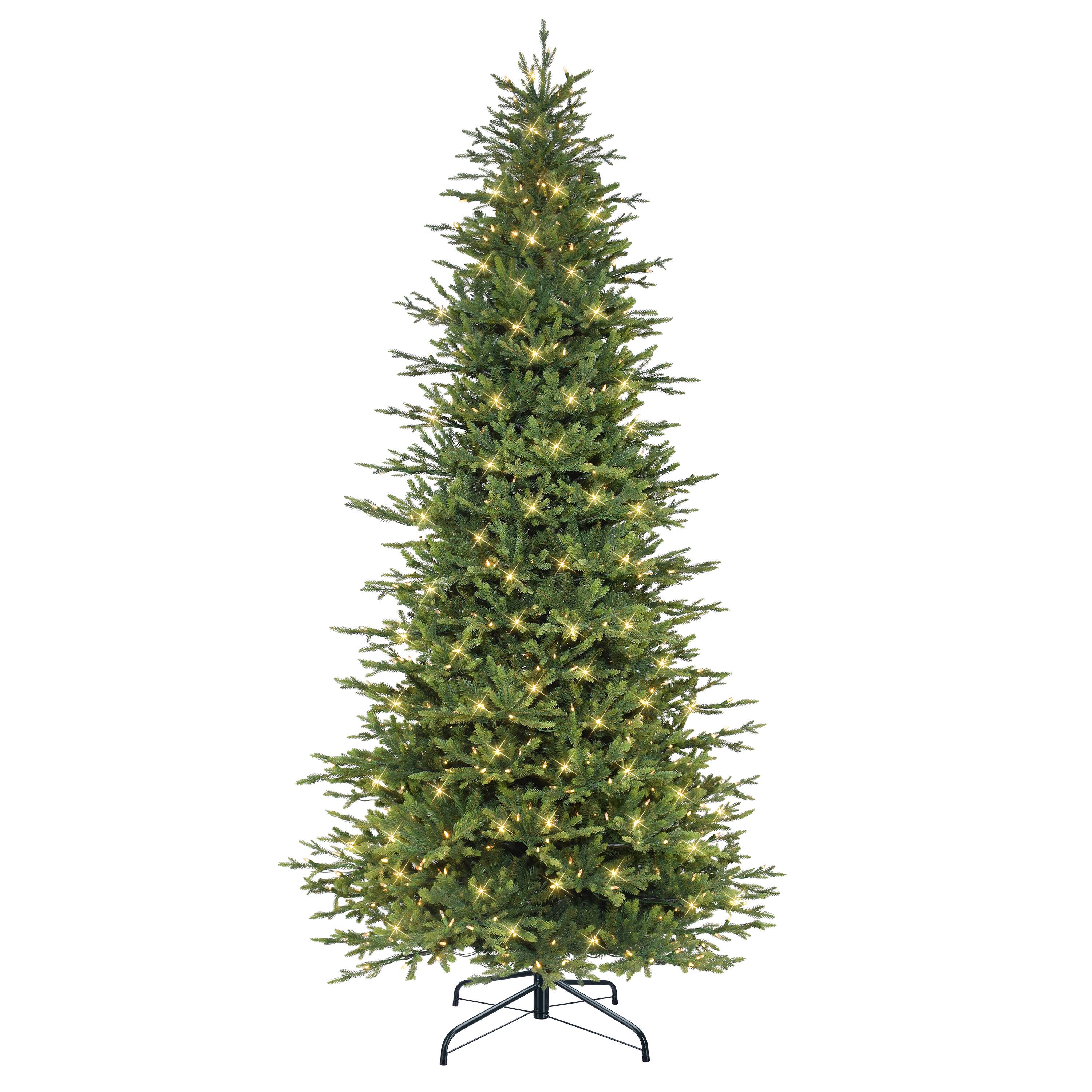 9Ft Pre-Lit Balsam Fir Artificial Tree, Multicolor Lights By Puleo International in Green | 9 ft | Michaels®