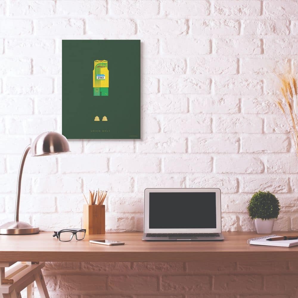 Stupell Industries Usain Bolt Fashion Design Wall Accent
