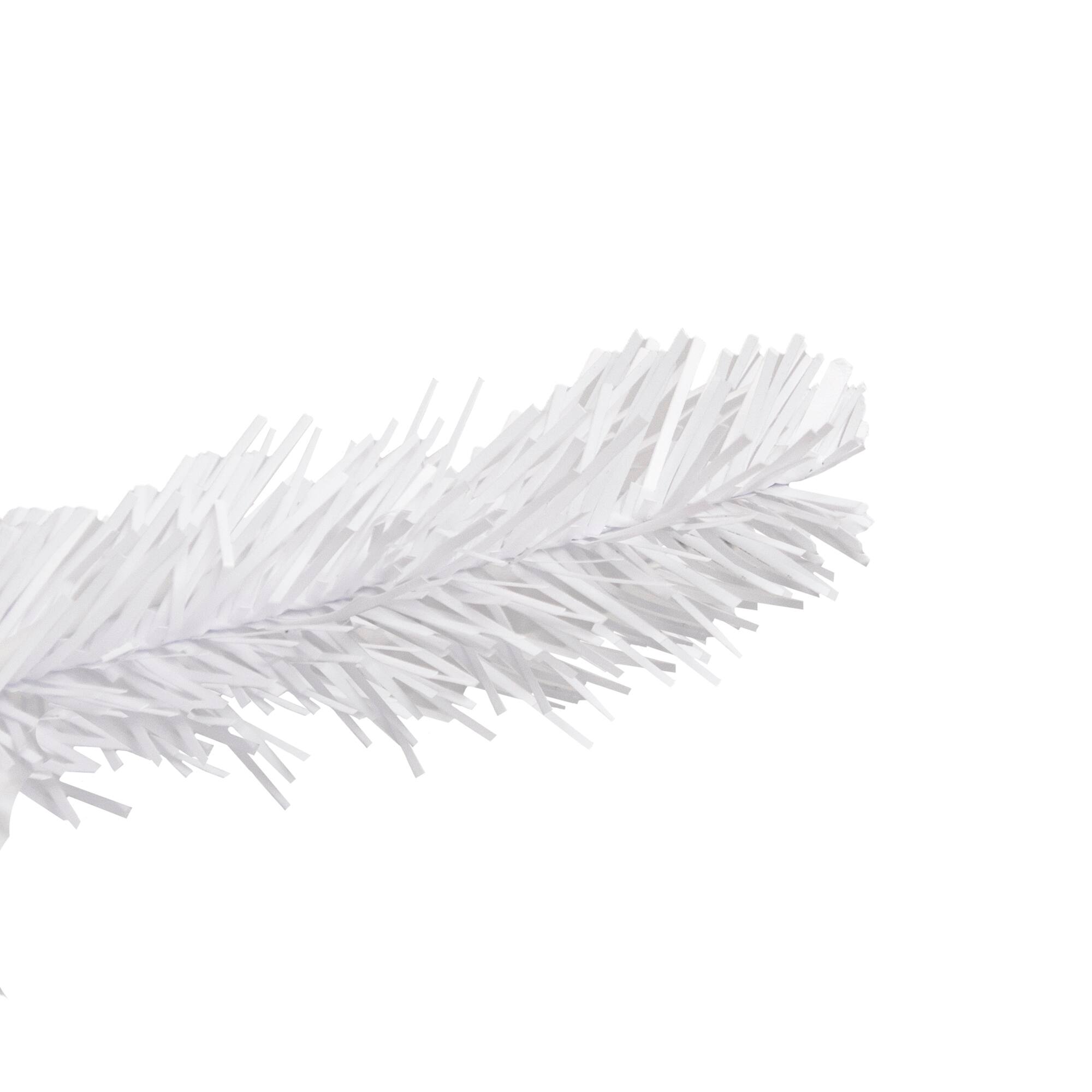 7.5ft. Pre-Lit Rapids White Pine Pencil Artificial Christmas Tree, Clear Lights