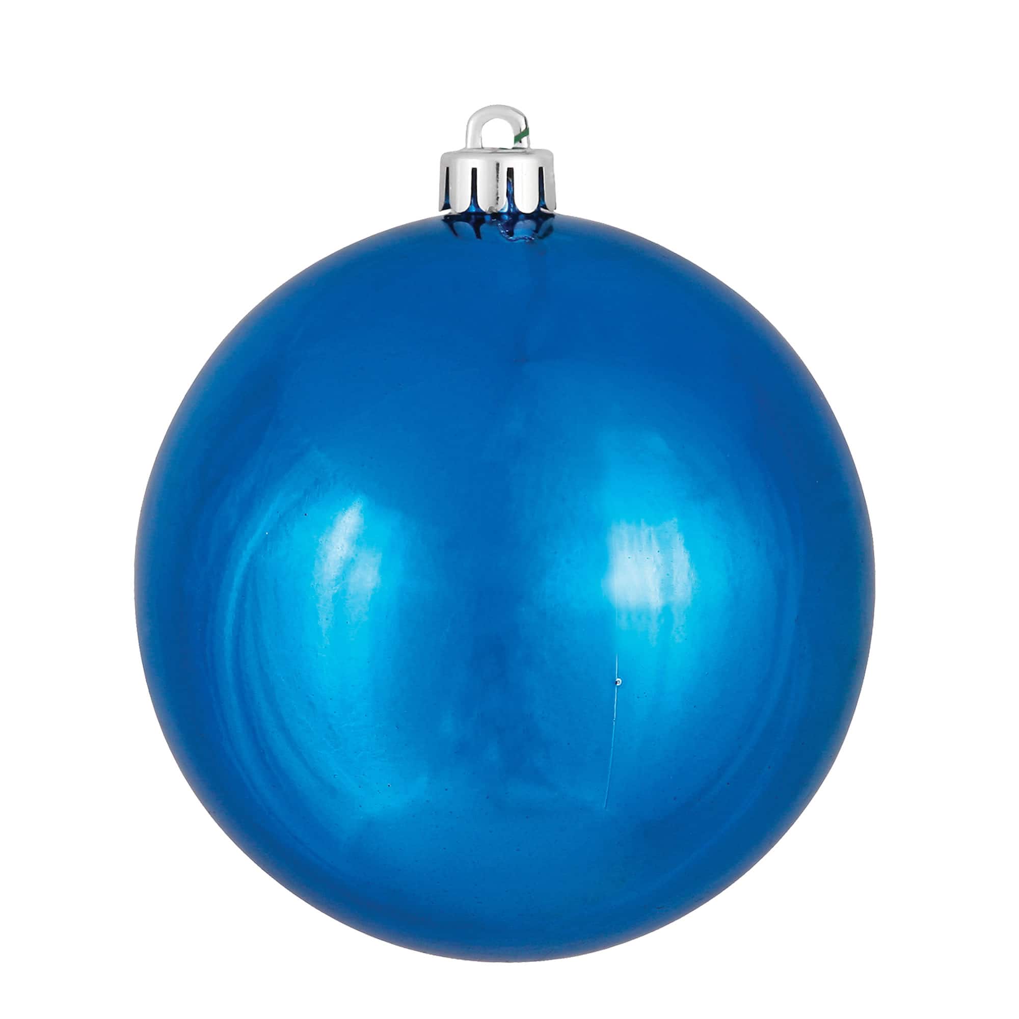Vickerman 2.75" Blue Shiny Ball Ornaments, 12ct.