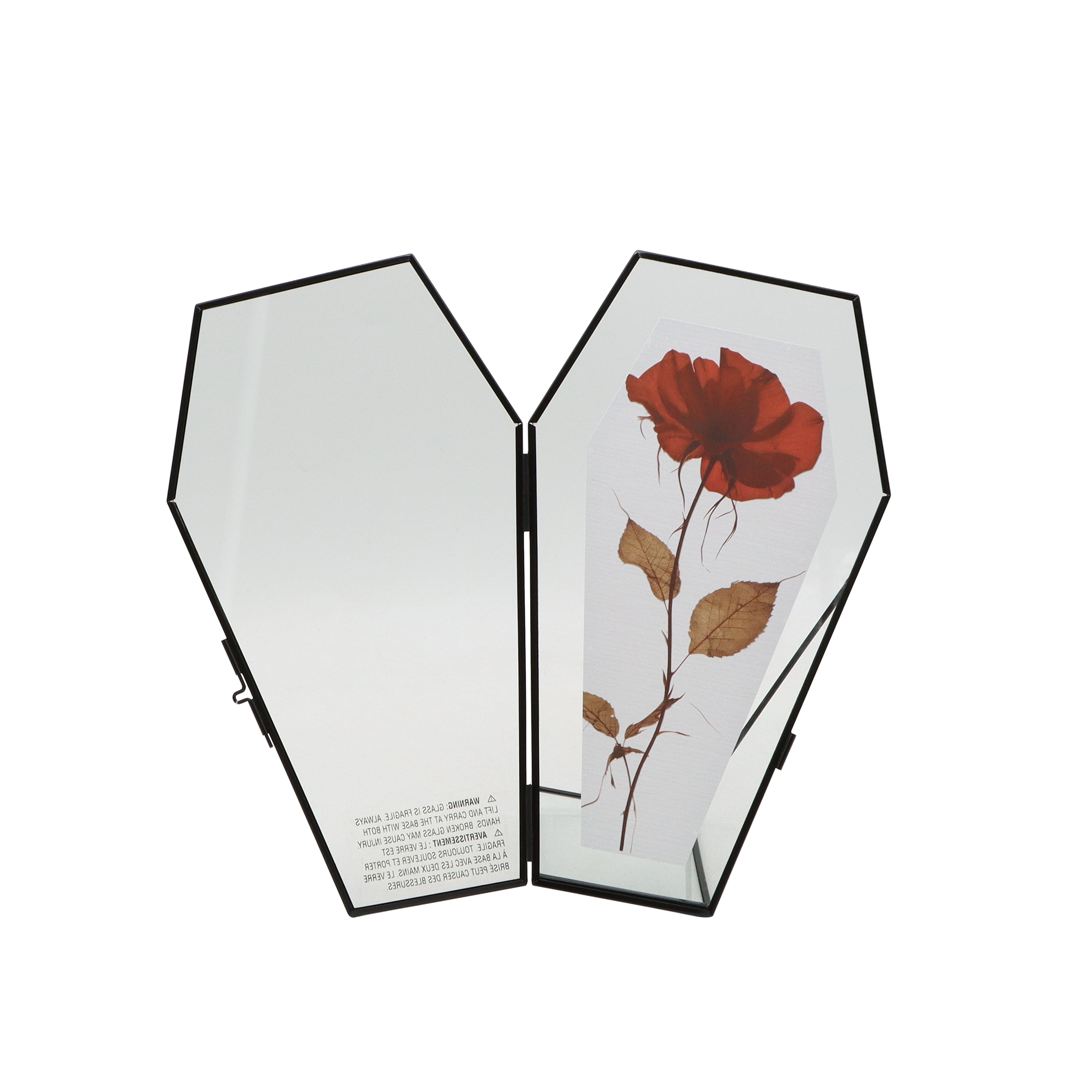 10" Glass Coffin Frame with Stand by Ashland®
