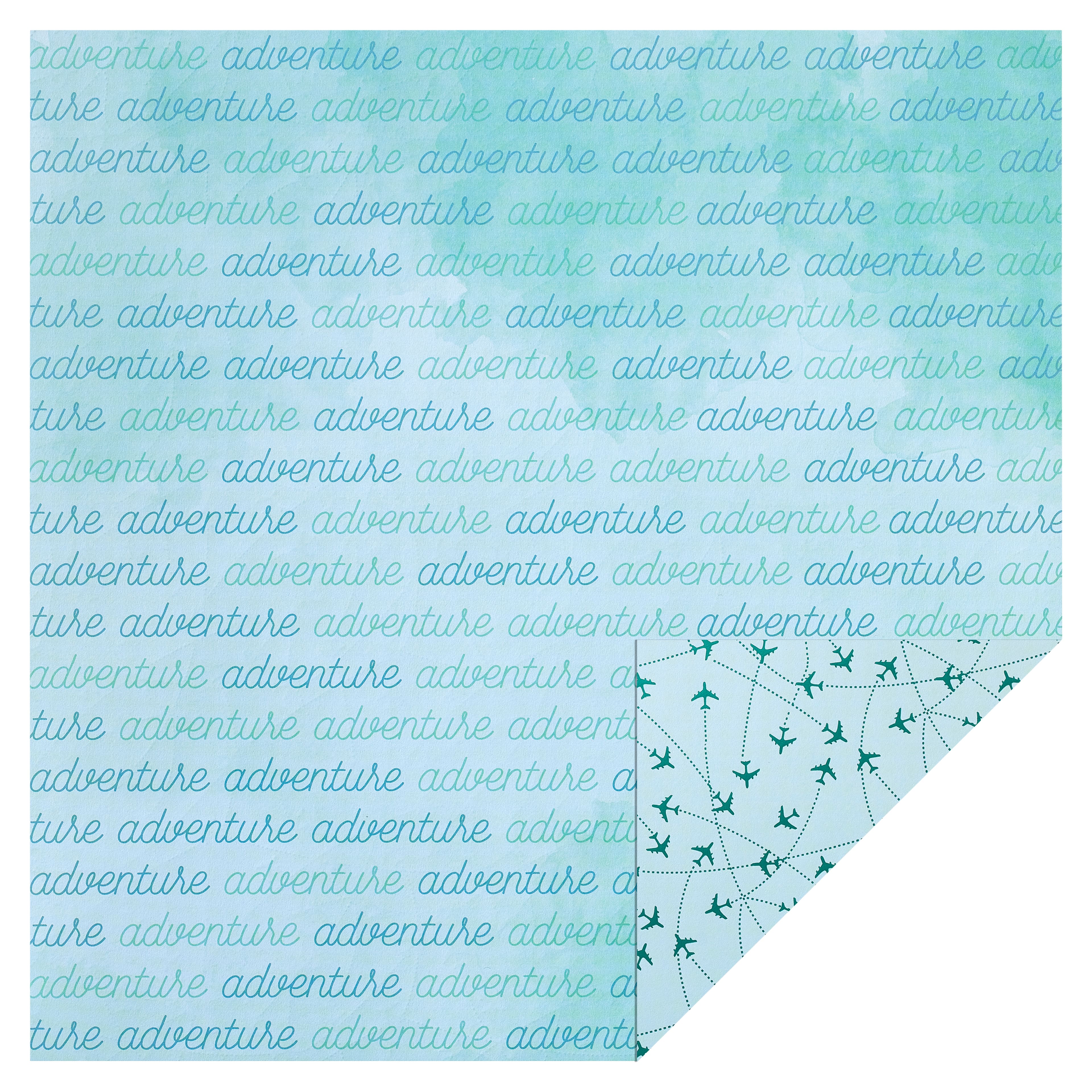 24 Pack: Airplane Paper by Recollections™, 12" x 12"
