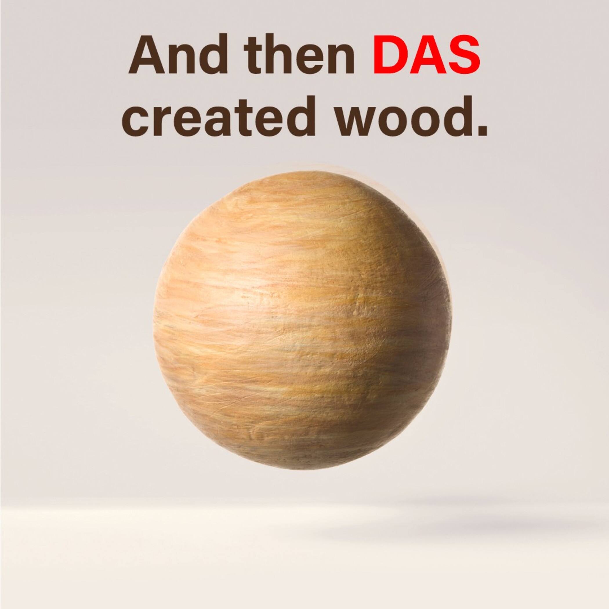 DAS Modeling Wood Toned Clay Air Hardening