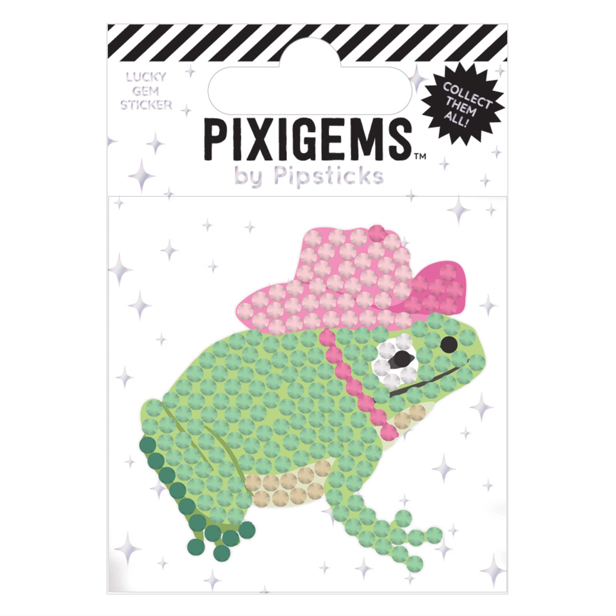 Pixigems™ Frankie the Frog Gem Sticker