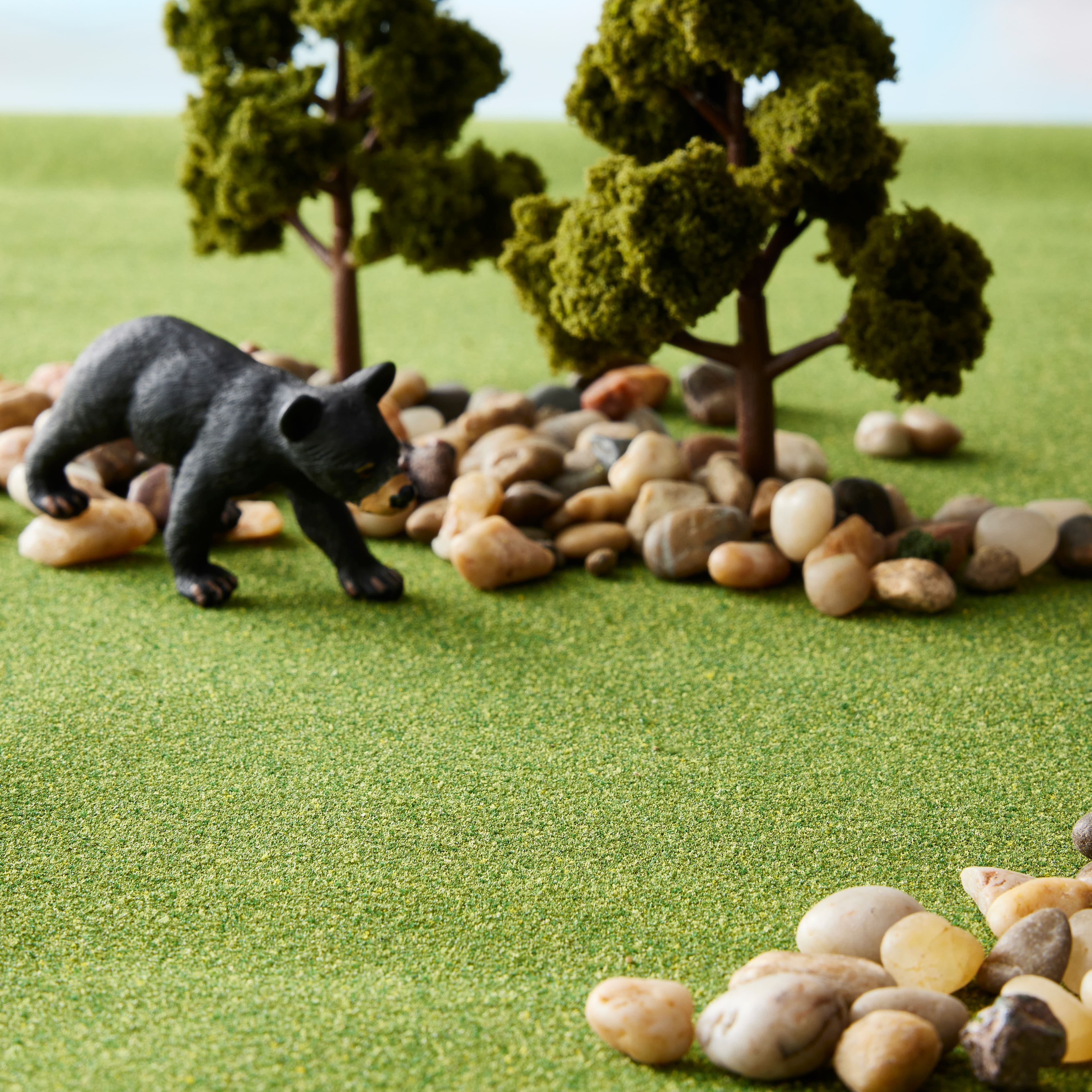 Tapis d'herbe verte miniature d'ArtMinds