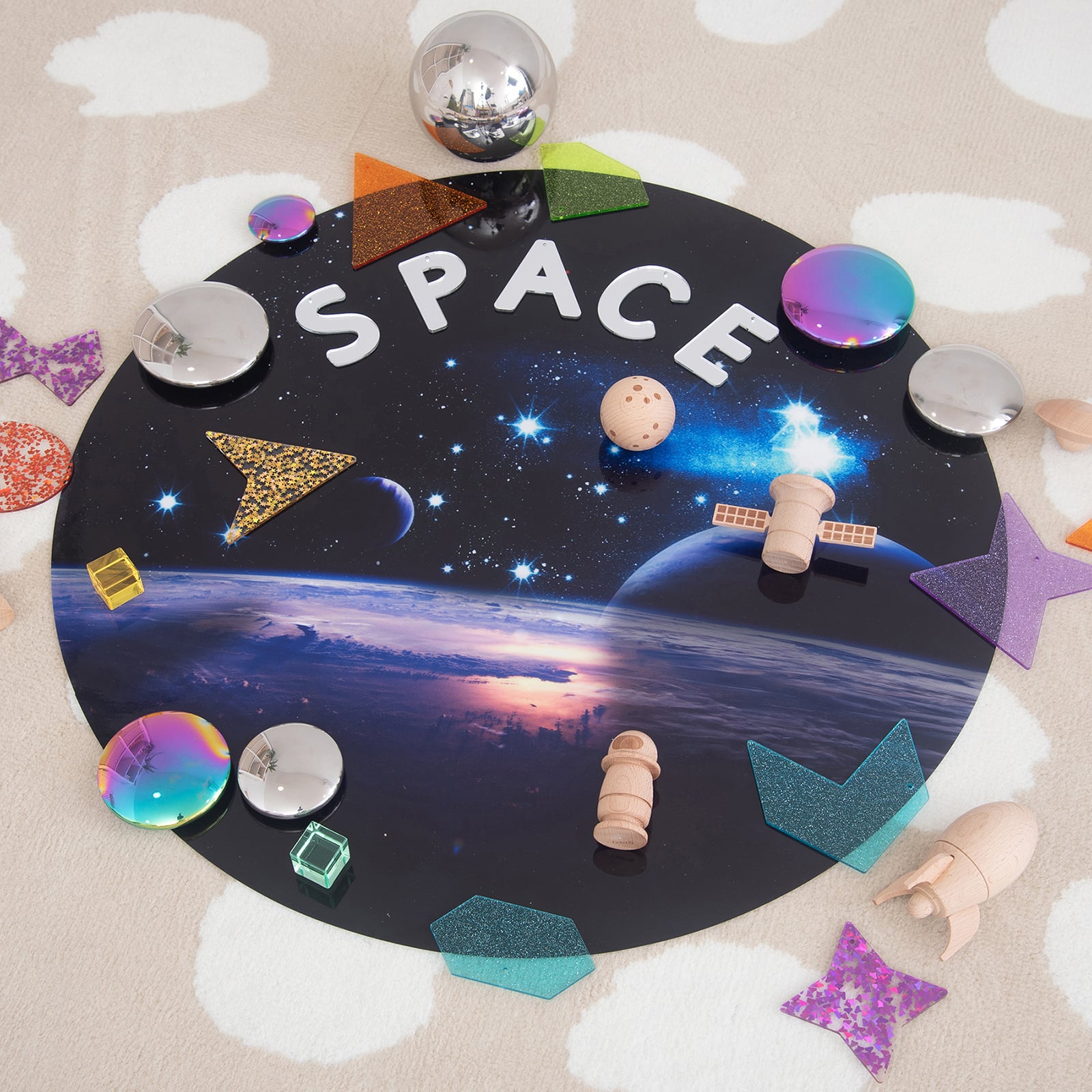 TickiT® 24.5" Space Discovery Play Mat