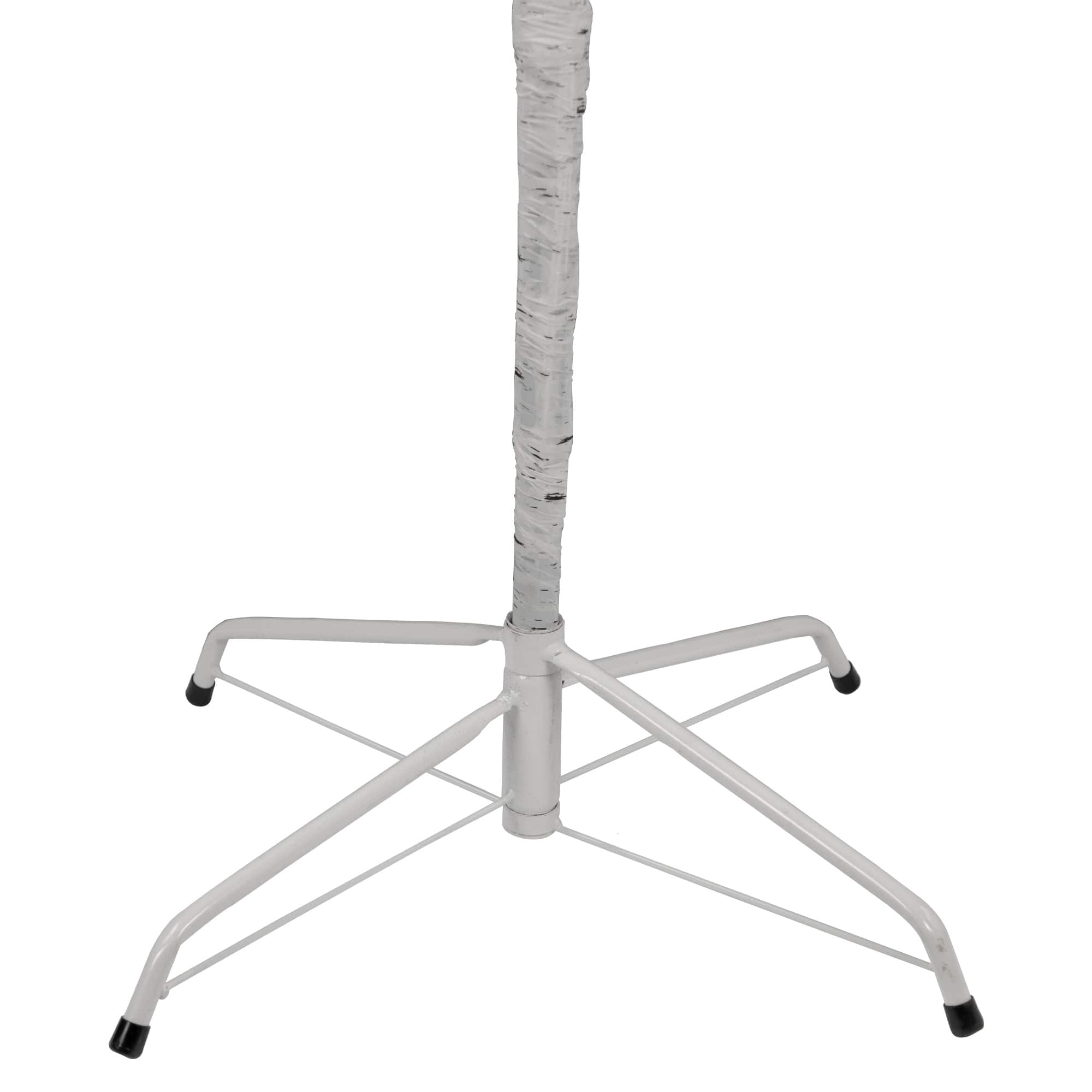 6ft. Pre-Lit White Birch Twig Artificial Tree, Pure White LED Lights