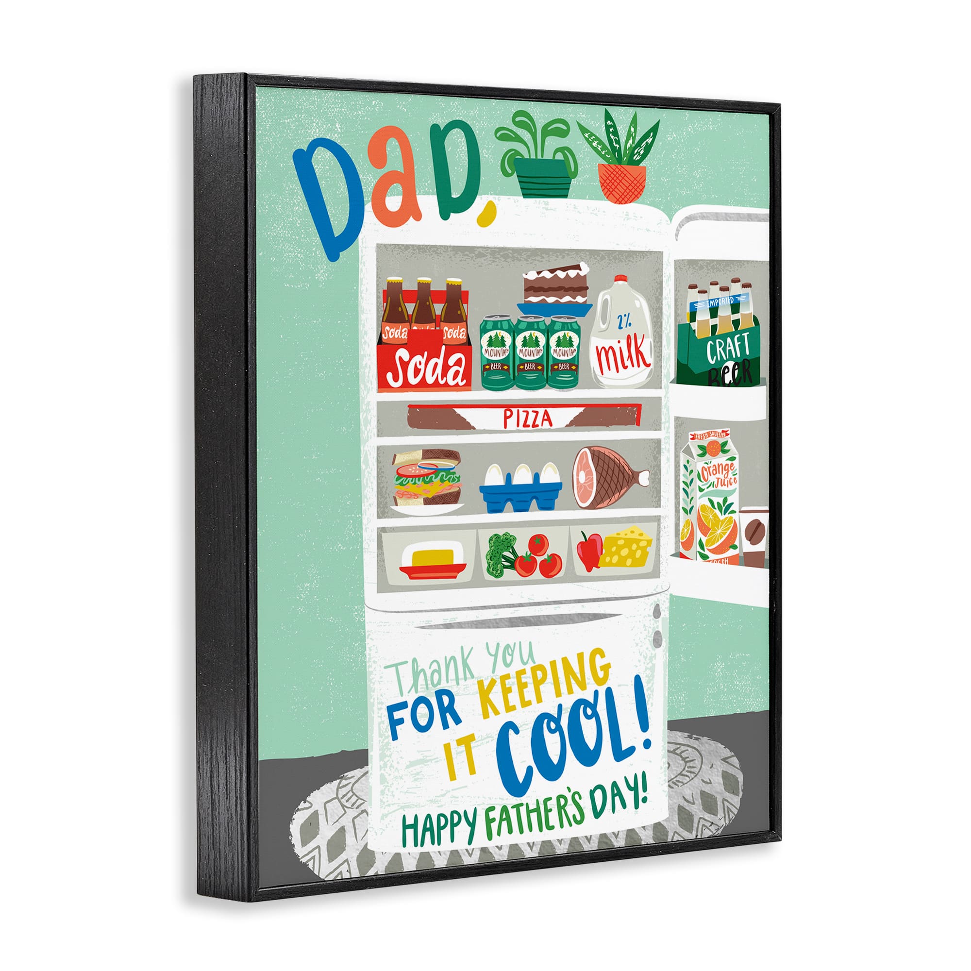 Stupell Industries Keeping It Cool Father's Day Framed Giclee Art