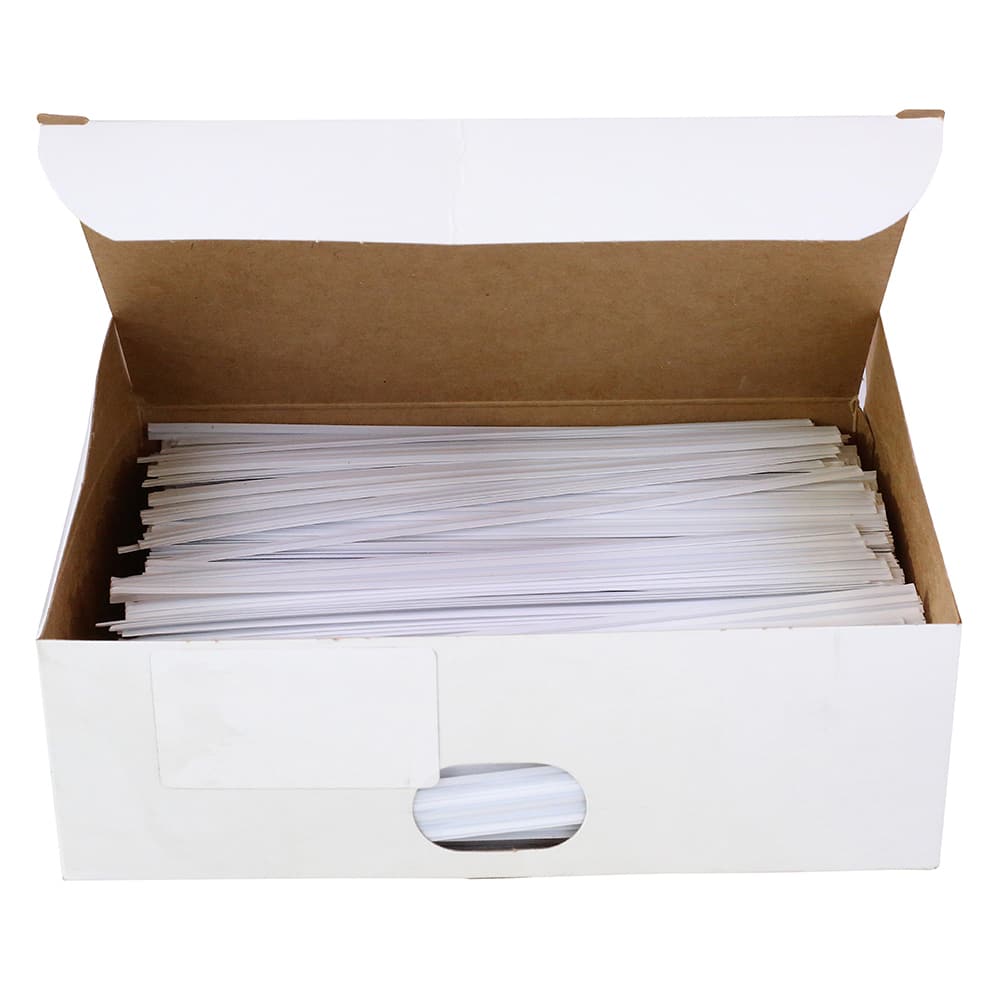 JAM Paper Home Décor Trimmings 6" Plastic Twist Ties, 2,000ct