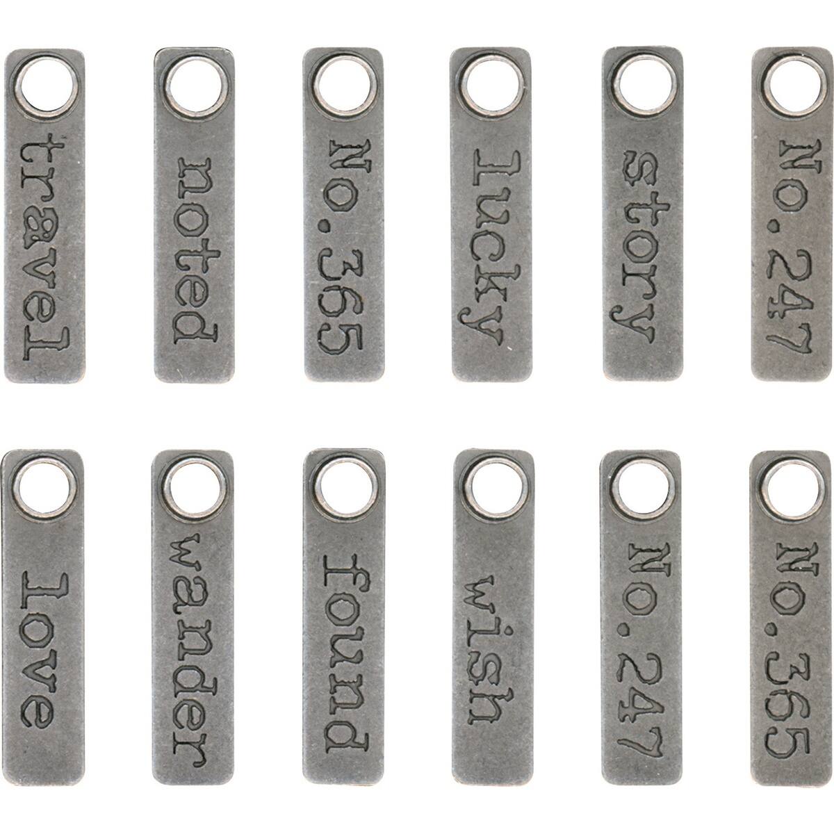 Idea-Ology Metal Story Sticks .25"X1" 12/Pkg- 