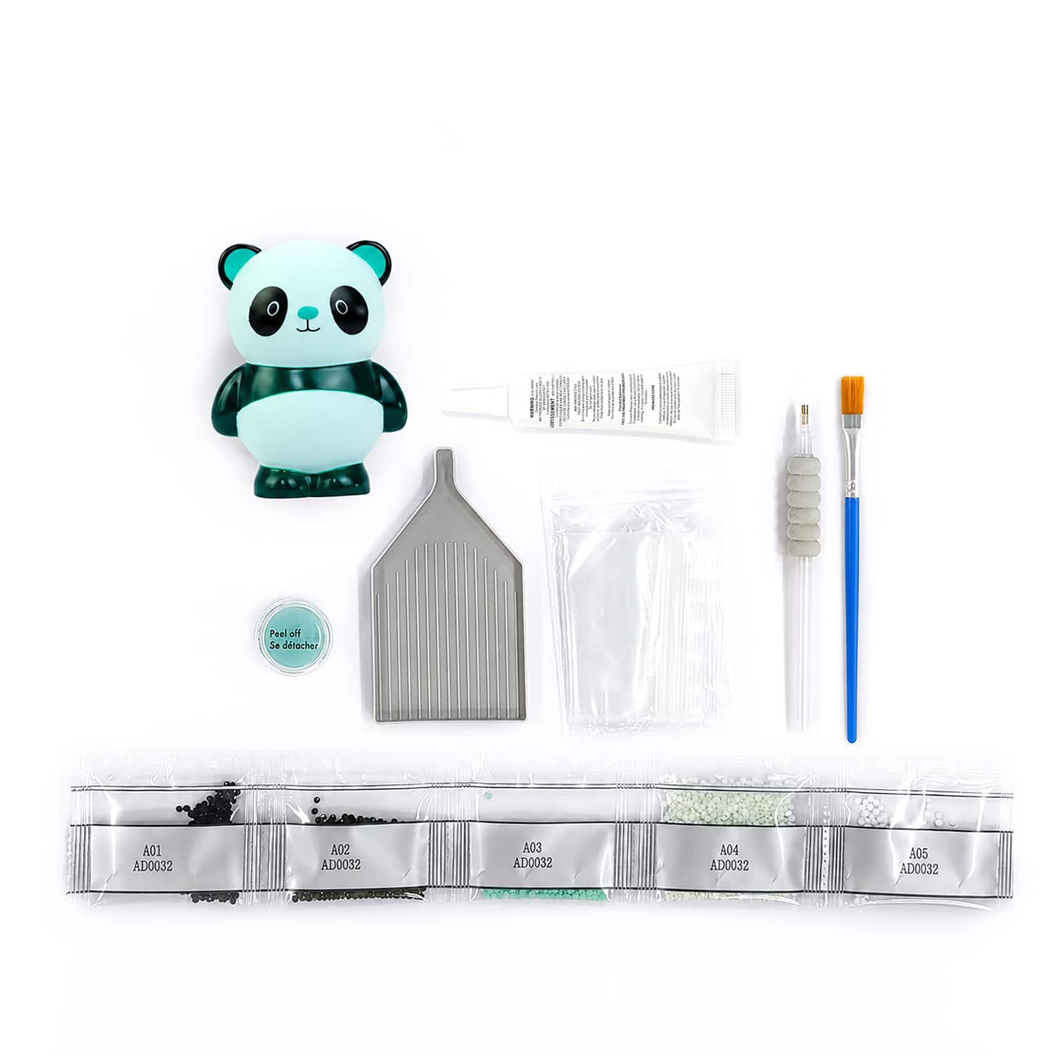 3.25" Panda Mystery 3D Diamond Art Kit by Make Market®