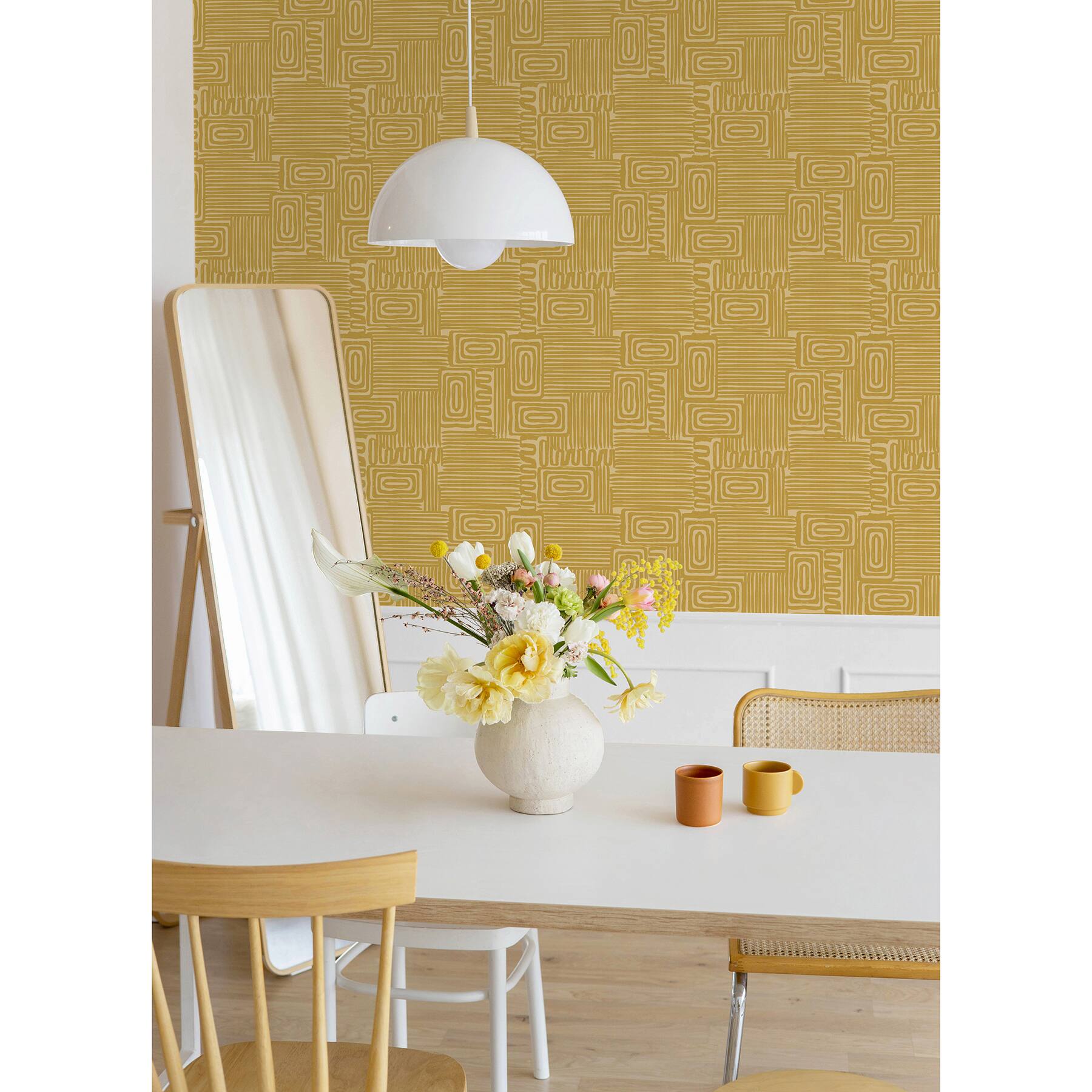 RoomMates Emily Rayna Pathways Peel & Stick Wallpaper