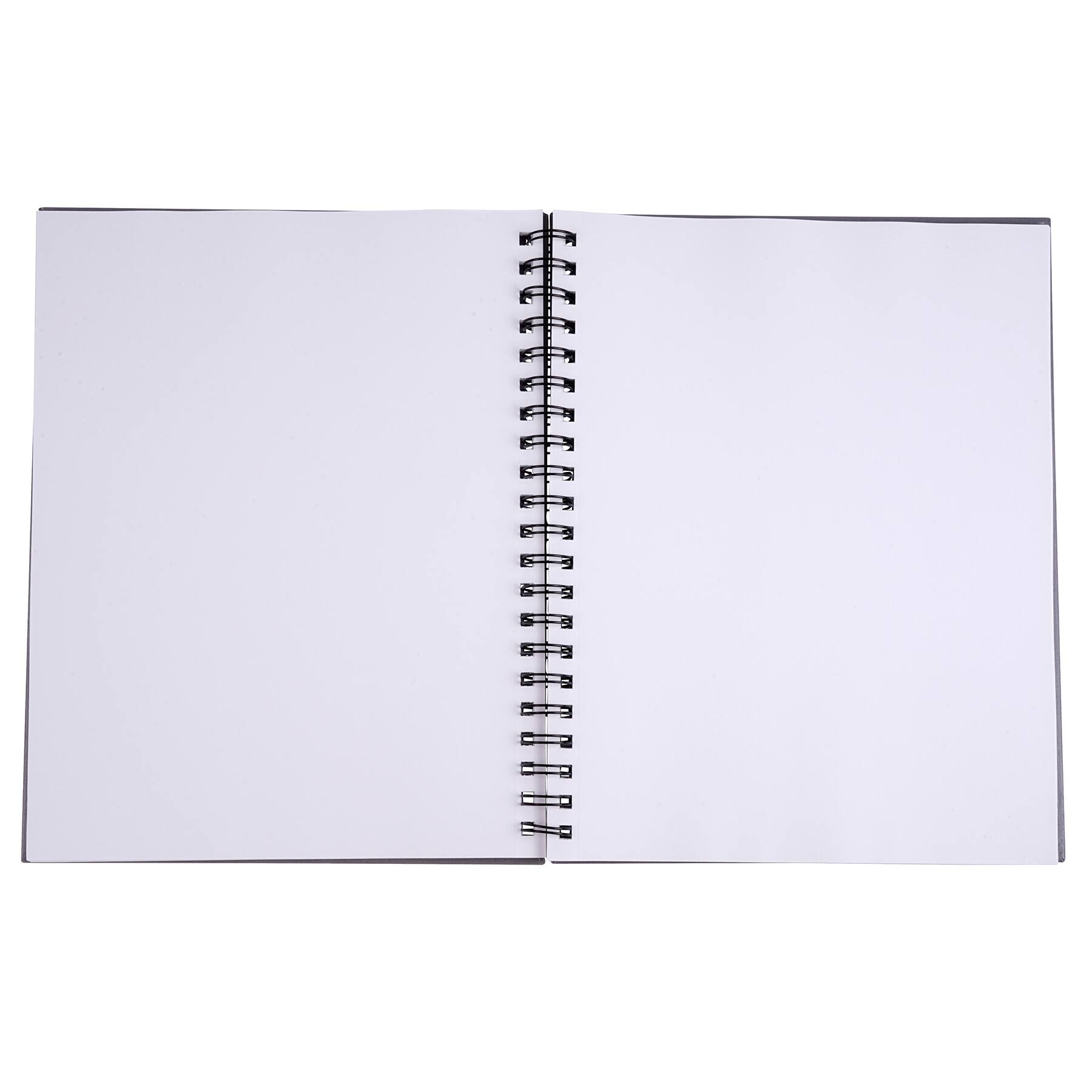 Cahier à croquis gris à reliure métallique d'Artist's Loft